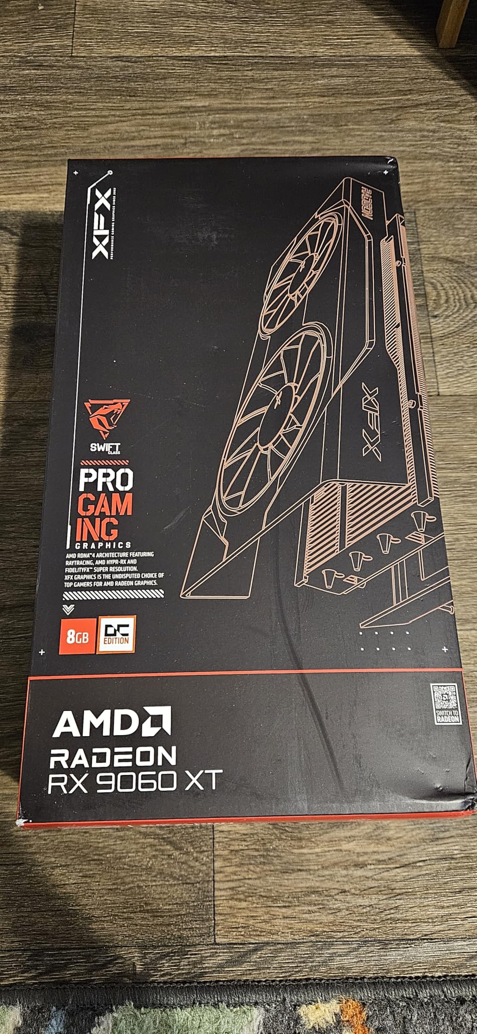 XFX Radeon RX 580 GTS XXX Edition 1386MHz OC+, 8GB GDDR5, VR Ready, Dual BIOS, 3xDP HDMI DVI, AMD Graphics Card (RX-580P8DFD6) Customer Review XFX Radeon RX 580 GTS XXX Edition 1386MHz OC+, 8GB GDDR5, VR Ready, Dual BIOS, 3xDP HDMI DVI, AMD Graphics Card (RX-580P8DFD6) - Customer Photo 2