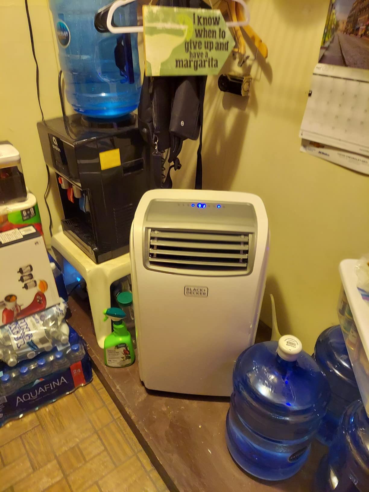 BLACK+DECKER Smart Portable Air Conditioner with Heat, 12,000 BTU (8,000 BTU SACC) Cooling, 9,000 BTU Heating for Rooms up to 550 Sq. Ft., Follow Me Remote, BPACT12HWT, White - Customer Photo 2