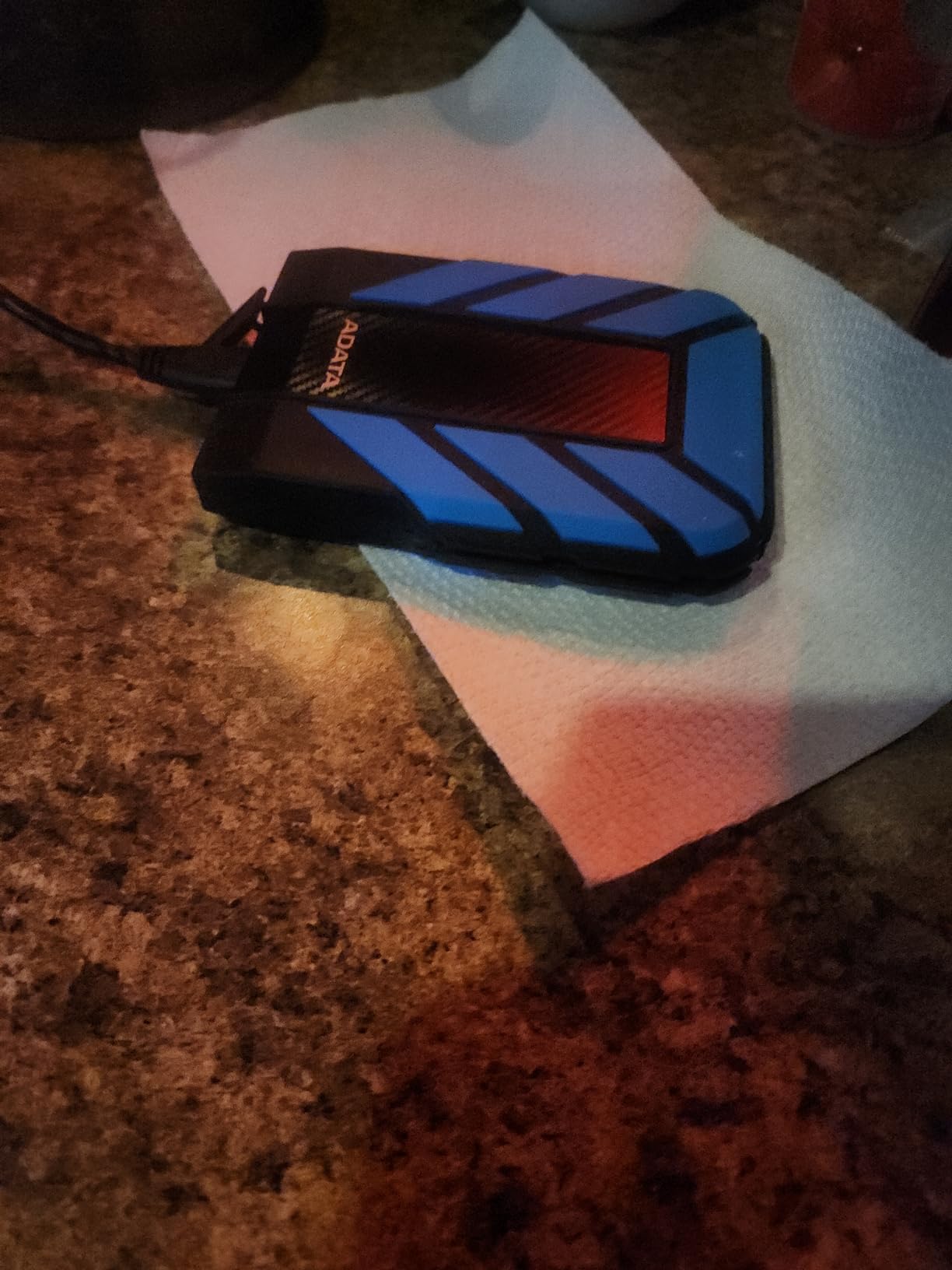 ADATA HD710 Pro 1TB USB 3.1 IP68 Waterproof/Shockproof/Dustproof Ruggedized External Hard Drive, Black (AHD710P-1TU31-CBK) Customer Review ADATA HD710 Pro 1TB USB 3.1 IP68 Waterproof/Shockproof/Dustproof Ruggedized External Hard Drive, Black (AHD710P-1TU31-CBK) - Customer Photo 1