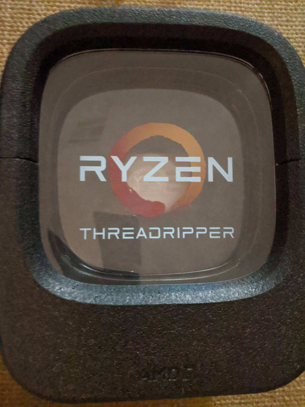 AMD Ryzen Threadripper 1920X (12-Core/24-Thread) Desktop Processor (YD192XA8AEWOF) Customer Review AMD Ryzen Threadripper 1920X (12-Core/24-Thread) Desktop Processor (YD192XA8AEWOF) - Customer Photo 1