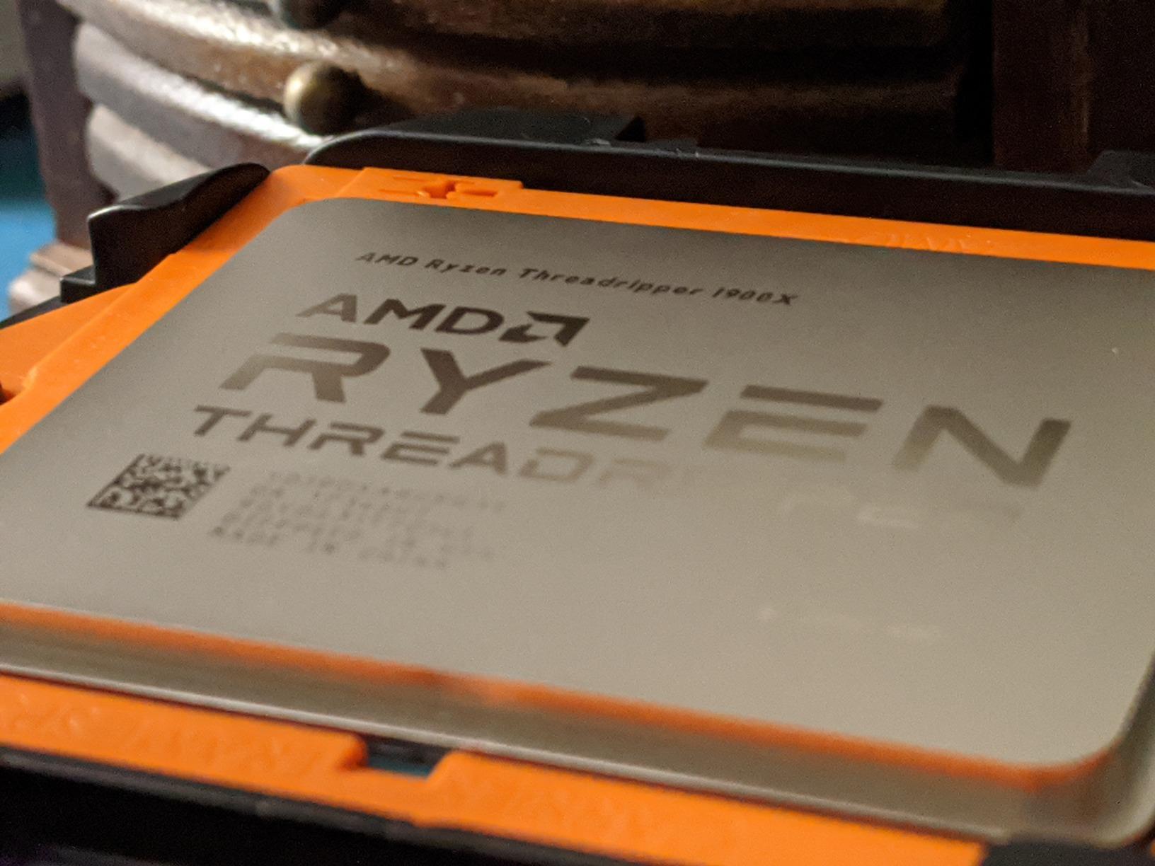 AMD Ryzen Threadripper 1920X (12-Core/24-Thread) Desktop Processor (YD192XA8AEWOF) Customer Review AMD Ryzen Threadripper 1920X (12-Core/24-Thread) Desktop Processor (YD192XA8AEWOF) - Customer Photo 2