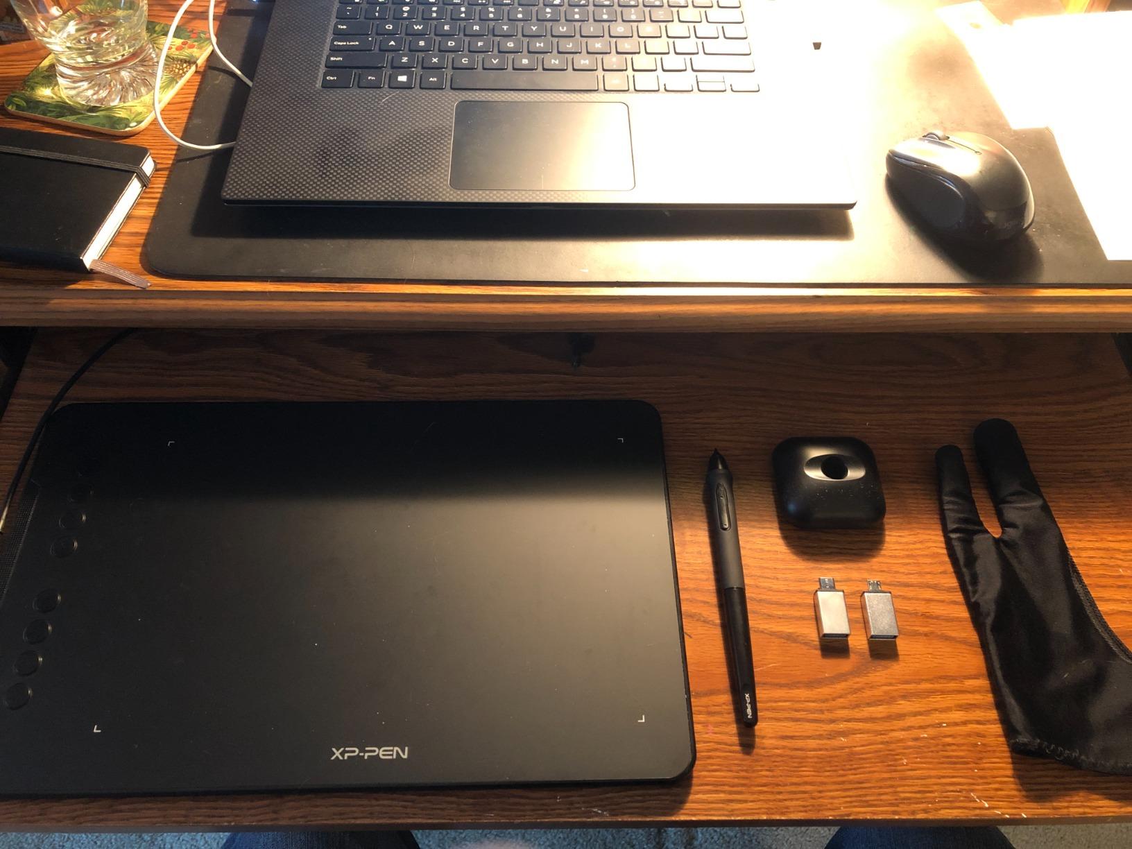 XPPen Updated Deco 01 V3 Drawing Tablet-16384 Levels of Pressure Battery-Free Stylus, 10x6 Inch OSU Graphic Tablet, 8 Hotkeys for Digital Art, Teaching, Gaming Drawing Pad for Chrome, PC, Mac, Android Customer Review XPPen Updated Deco 01 V3 Drawing Tablet-16384 Levels of Pressure Battery-Free Stylus, 10x6 Inch OSU Graphic Tablet, 8 Hotkeys for Digital Art, Teaching, Gaming Drawing Pad for Chrome, PC, Mac, Android - Customer Photo 4
