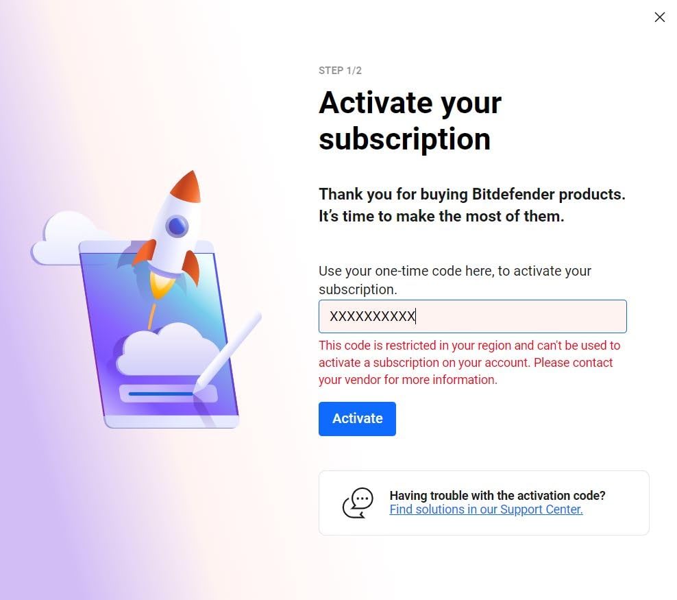Bitdefender Total Security - 5 Devices | 1 year Subscription | PC/Mac | Activation Code by email Customer Review Bitdefender Total Security - 5 Devices | 1 year Subscription | PC/Mac | Activation Code by email - Customer Photo 4