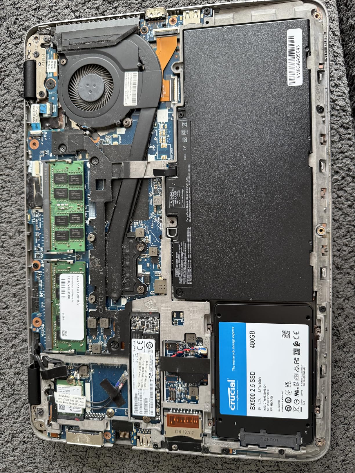 Crucial BX500 240GB 3D NAND SATA 2.5-Inch Internal SSD, up to 540MB/s - CT240BX500SSD1, Solid State Drive Customer Review Crucial BX500 240GB 3D NAND SATA 2.5-Inch Internal SSD, up to 540MB/s - CT240BX500SSD1, Solid State Drive - Customer Photo 1