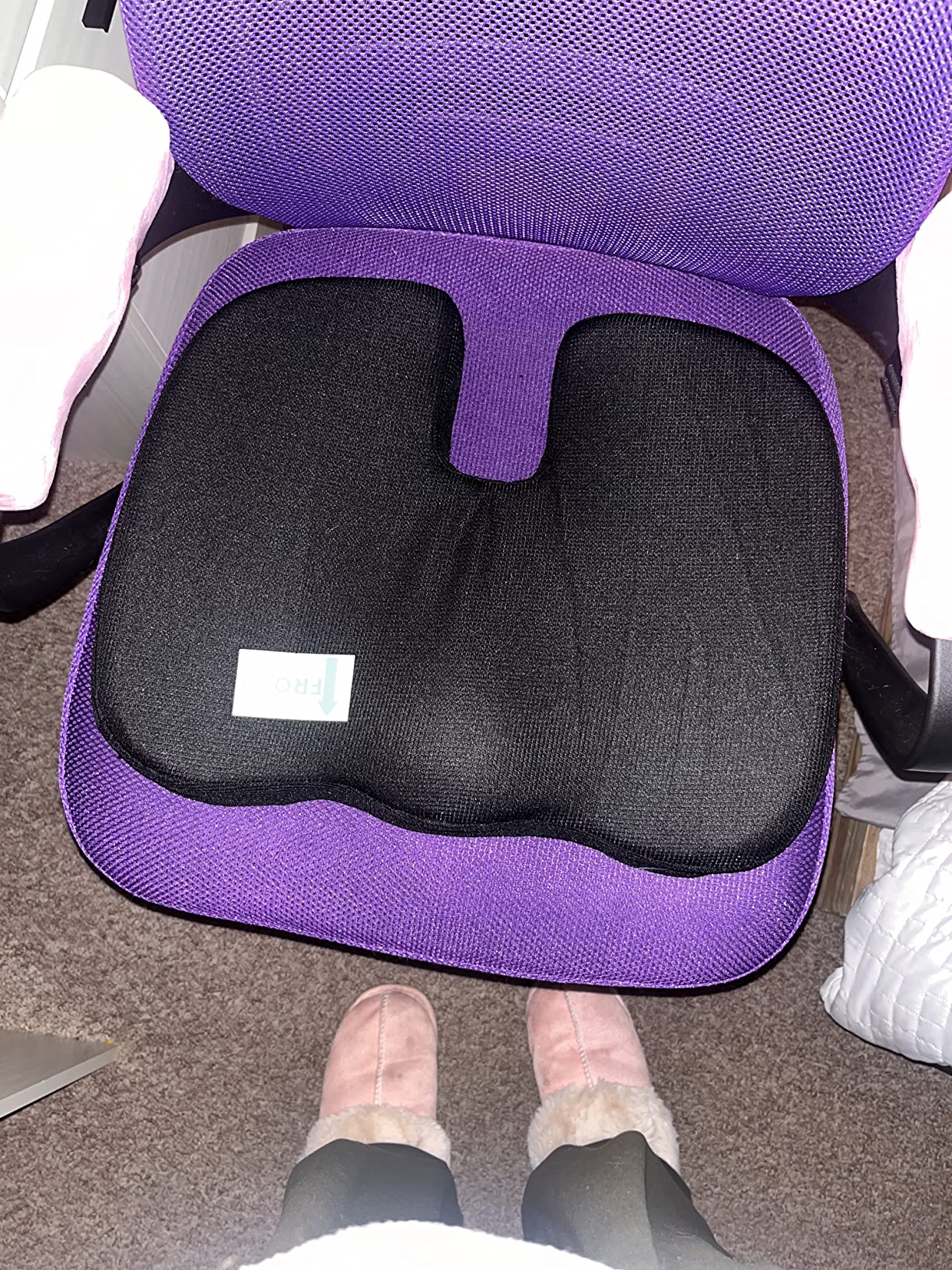 Seat Cushion for Office Chairs - Fits 18