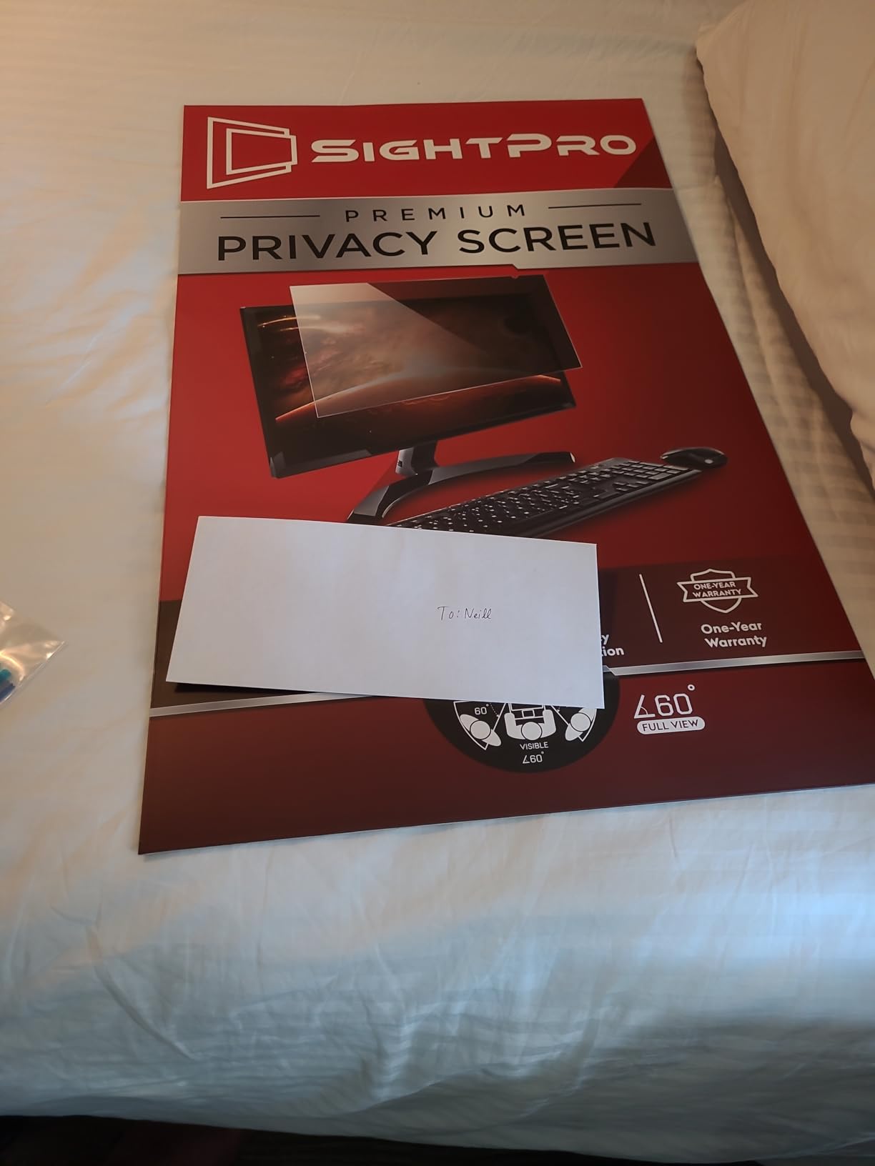 24 Inch 16:9 Computer Privacy Screen Filter for Monitor - Privacy Shield and Anti-Glare Protector Customer Review 24 Inch 16:9 Computer Privacy Screen Filter for Monitor - Privacy Shield and Anti-Glare Protector - Customer Photo 2