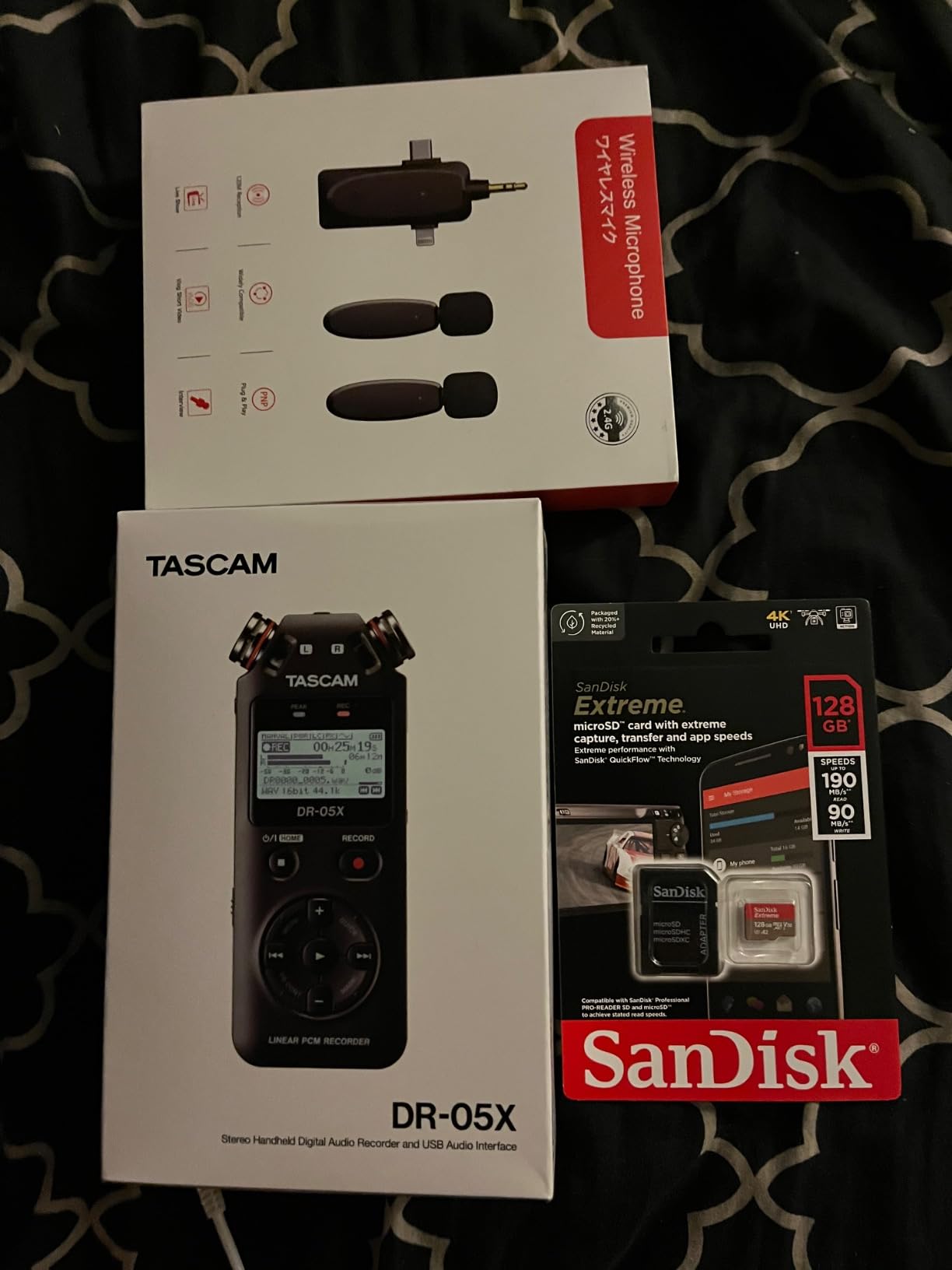 Tascam DR-05X Stereo Handheld Digital Audio Portable Recorder and USB Audio Interface, Pro Field, AV, Music, Dictation Recorder - Customer Photo 1