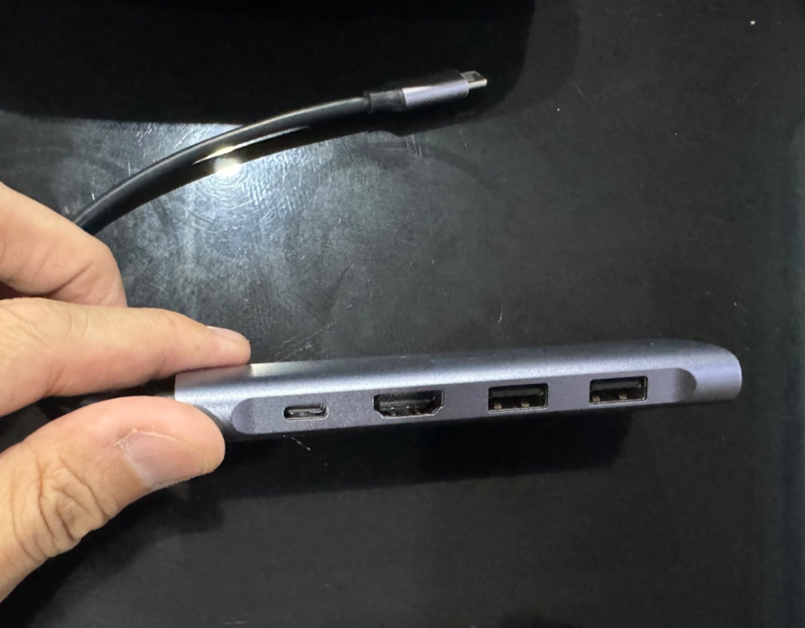 UGREEN USB C to USB A Hub with 4 USB 3.0 for Laptop, MacBook Pro/Air, Mac mini M4, iMac, iPad Pro, Chromebook, Dell XPS, Galaxy S23, and More, 0.5FT - Customer Photo 4