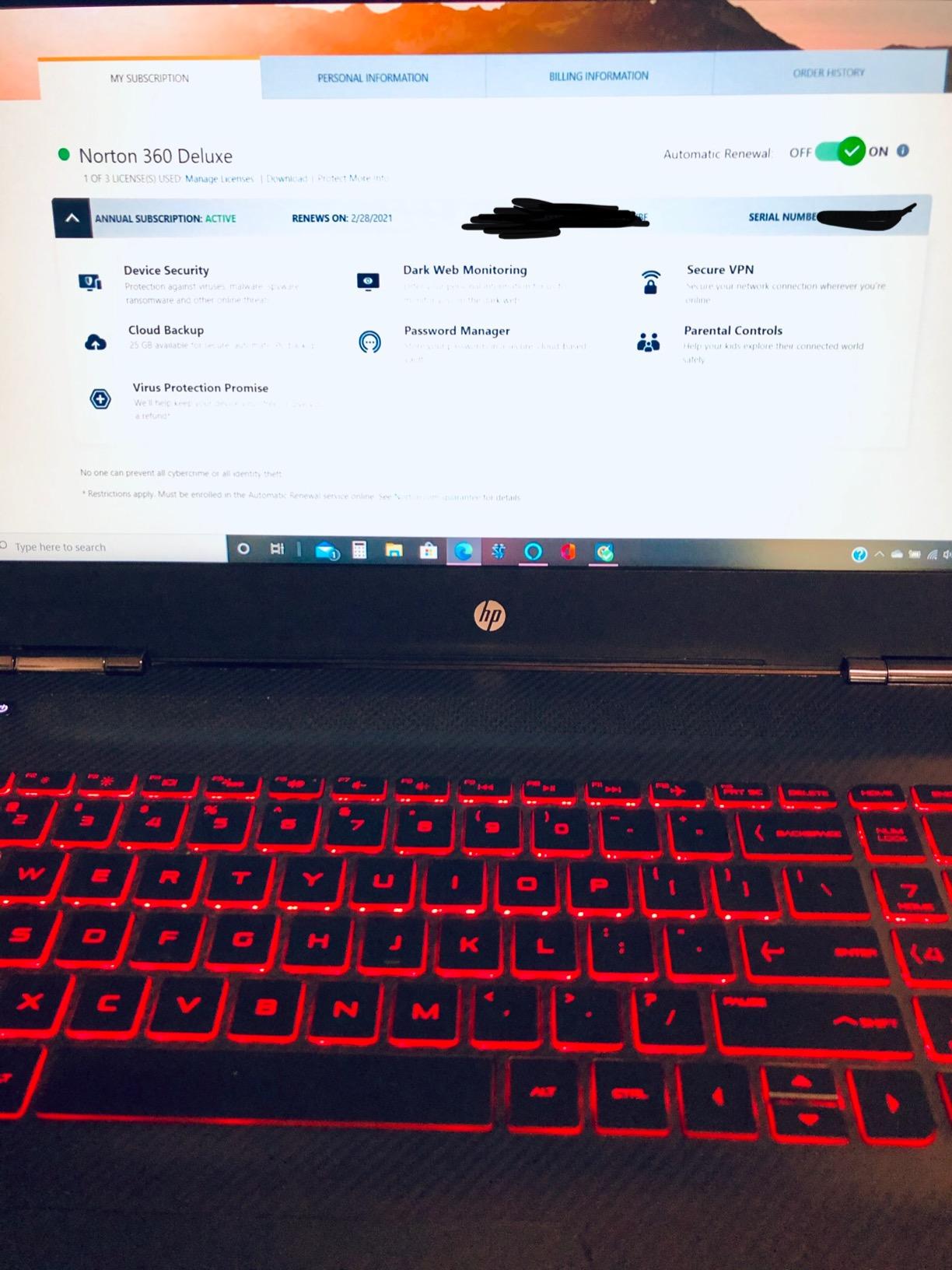 Norton 360 Deluxe, Antivirus software for 3 Devices with Auto-Renewal - Includes Advanced AI Scam Protection, VPN, Dark Web Monitoring & PC Cloud Backup [Download] customer photo 1
