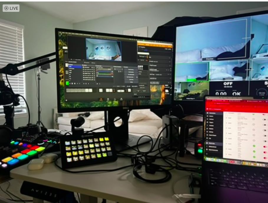 Stream Deck XL - Advanced Studio Controller, 32 macro keys, trigger actions in apps and software like OBS, Twitch, YouTube and more, works with Mac and PC customer photo 1