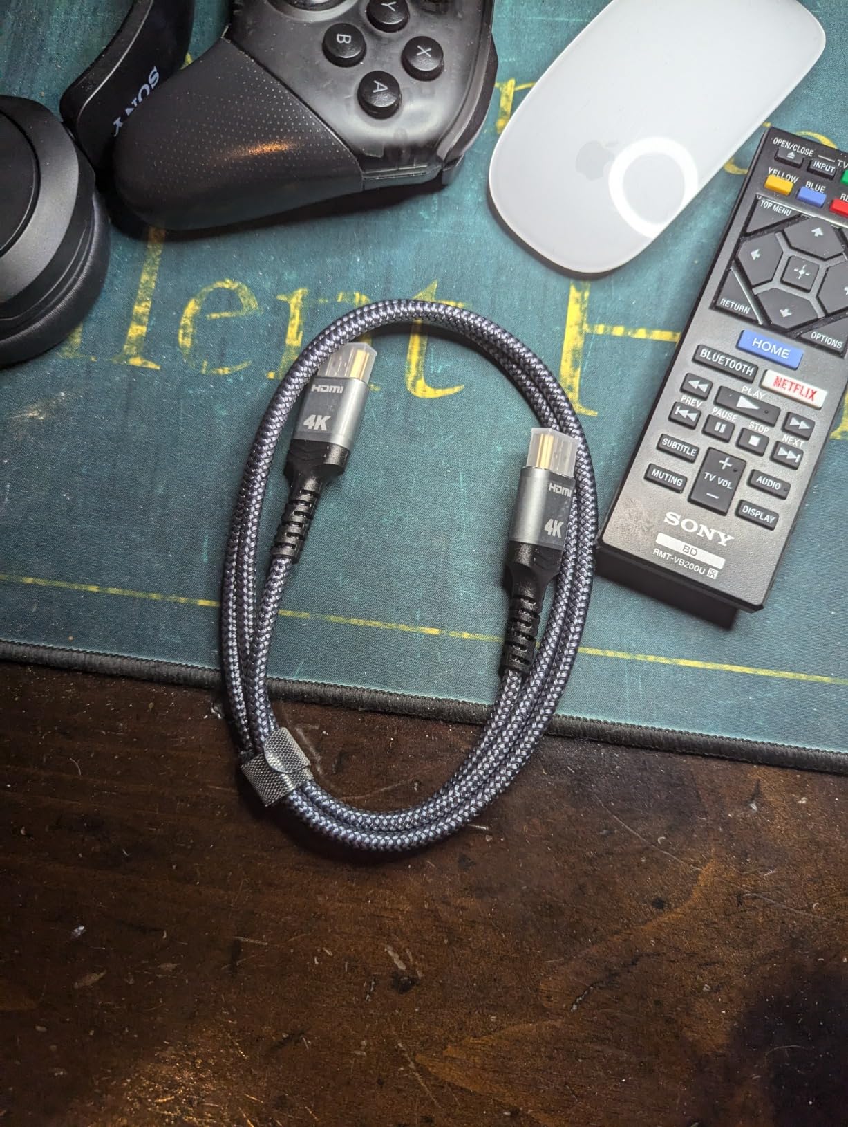 Highwings 4K HDMI Cable 6.6FT/2m | High-Speed HDMI 2.0 Quality Cord 4K@60Hz, Braided Nylon & Gold Connectors, HDR, Ethernet, ARC, 3D, HDCP 2.2, Compatible for PS-5/4/3/ HDTV/Monitor/DVD/Streaming Customer Review Highwings 4K HDMI Cable 6.6FT/2m | High-Speed HDMI 2.0 Quality Cord 4K@60Hz, Braided Nylon & Gold Connectors, HDR, Ethernet, ARC, 3D, HDCP 2.2, Compatible for PS-5/4/3/ HDTV/Monitor/DVD/Streaming - Customer Photo 1