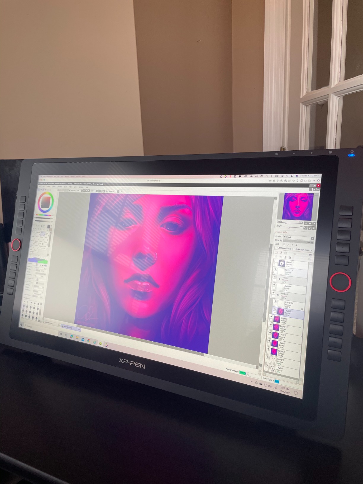 XPPen Drawing Tablet with Screen Full-Laminated Graphics Drawing Monitor Artist13.3 Pro Graphics Tablet with Adjustable Stand and 8 Shortcut Keys (8192 Levels Pen Pressure, 123% sRGB) Customer Review XPPen Drawing Tablet with Screen Full-Laminated Graphics Drawing Monitor Artist13.3 Pro Graphics Tablet with Adjustable Stand and 8 Shortcut Keys (8192 Levels Pen Pressure, 123% sRGB) - Customer Photo 3