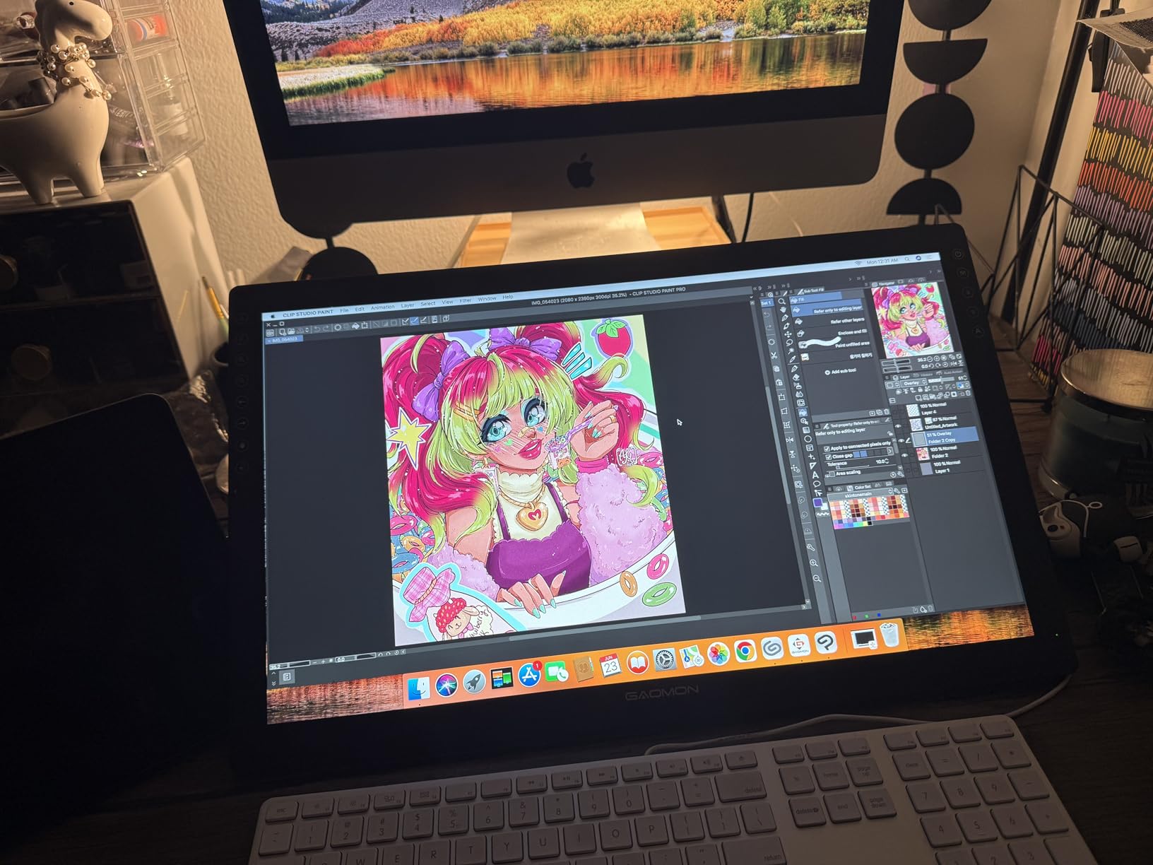 GAOMON PD1161 Drawing Tablet with Screen, Digital Art Tablet with Battery-Free Stylus, Tilt, 8 Shortcut Keys for Paint, Design, Illustration, Editing, 11.6-inch Graphics Tablet for Mac, Windows PC Customer Review GAOMON PD1161 Drawing Tablet with Screen, Digital Art Tablet with Battery-Free Stylus, Tilt, 8 Shortcut Keys for Paint, Design, Illustration, Editing, 11.6-inch Graphics Tablet for Mac, Windows PC - Customer Photo 2