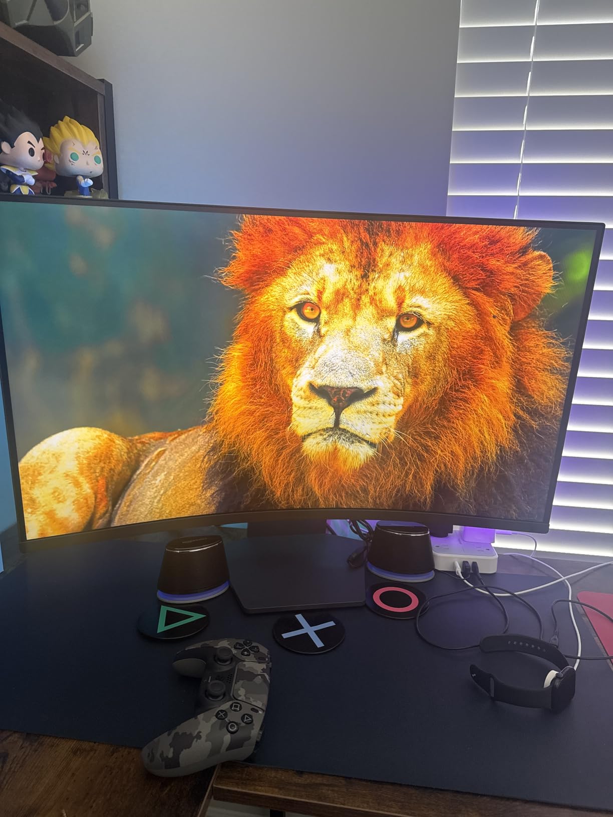 LG UltraGear QHD 27-Inch Gaming Monitor 27GL83A-B - IPS 1ms (GtG), with HDR 10 Compatibility, NVIDIA G-SYNC, and AMD FreeSync, 144Hz, Black - Customer Photo 1
