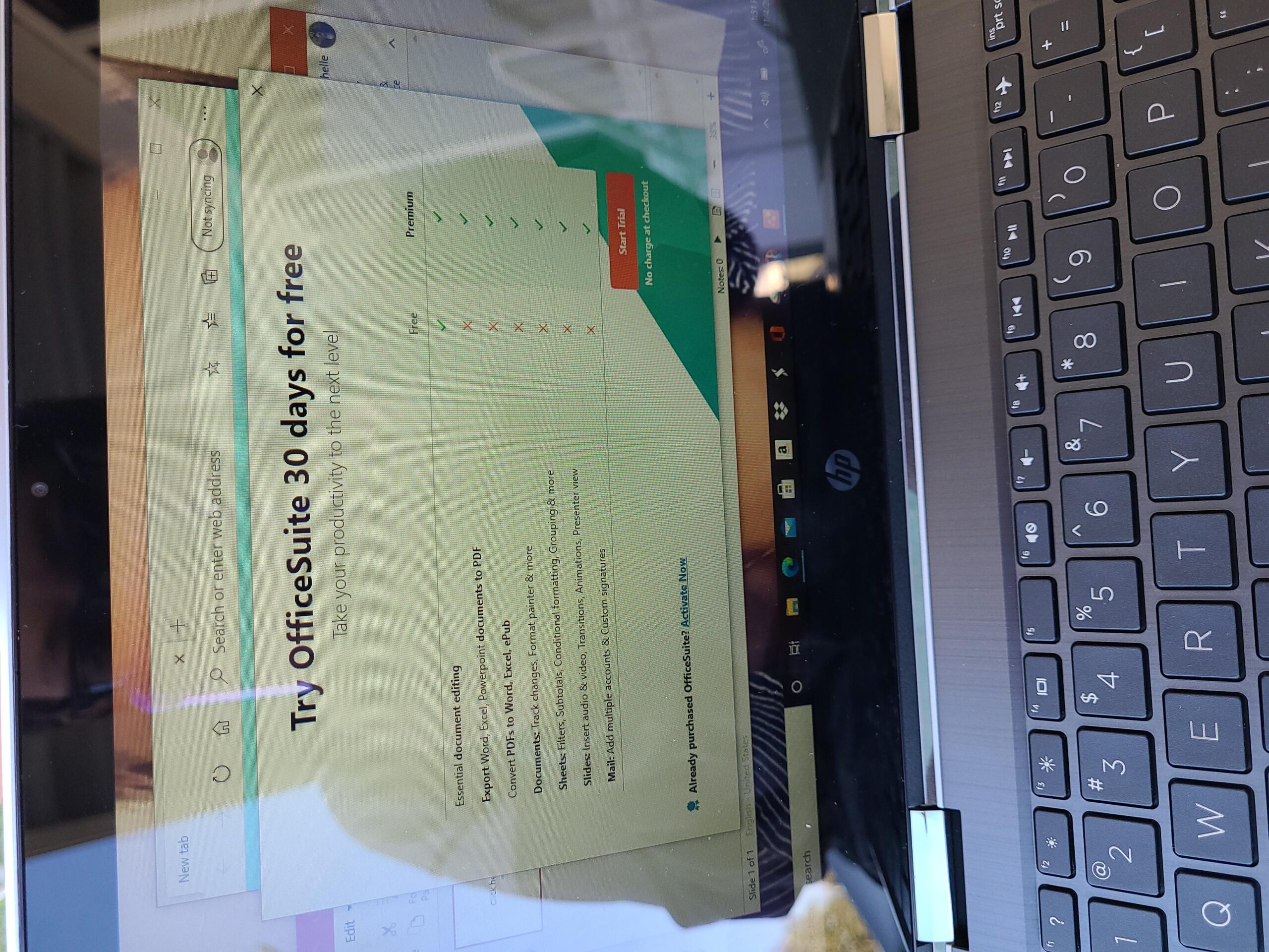 OfficeSuite Personal Compatible with Microsoft® Office Word® Excel® & PowerPoint® and Adobe® PDF - 1 Year License for 1 Windows & 2 Mobile Devices - Customer Photo 1