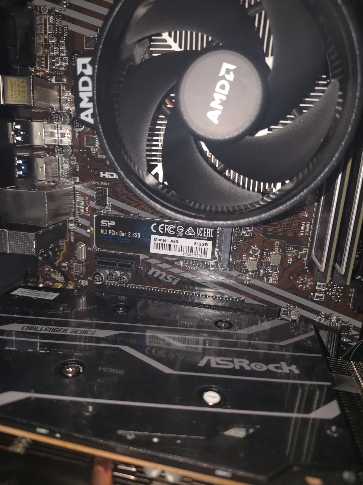 Silicon Power 512GB NVMe M.2 PCIe Gen3x4 2280 SSD (SP512GBP34A60M28) Customer Review Silicon Power 512GB NVMe M.2 PCIe Gen3x4 2280 SSD (SP512GBP34A60M28) - Customer Photo 1