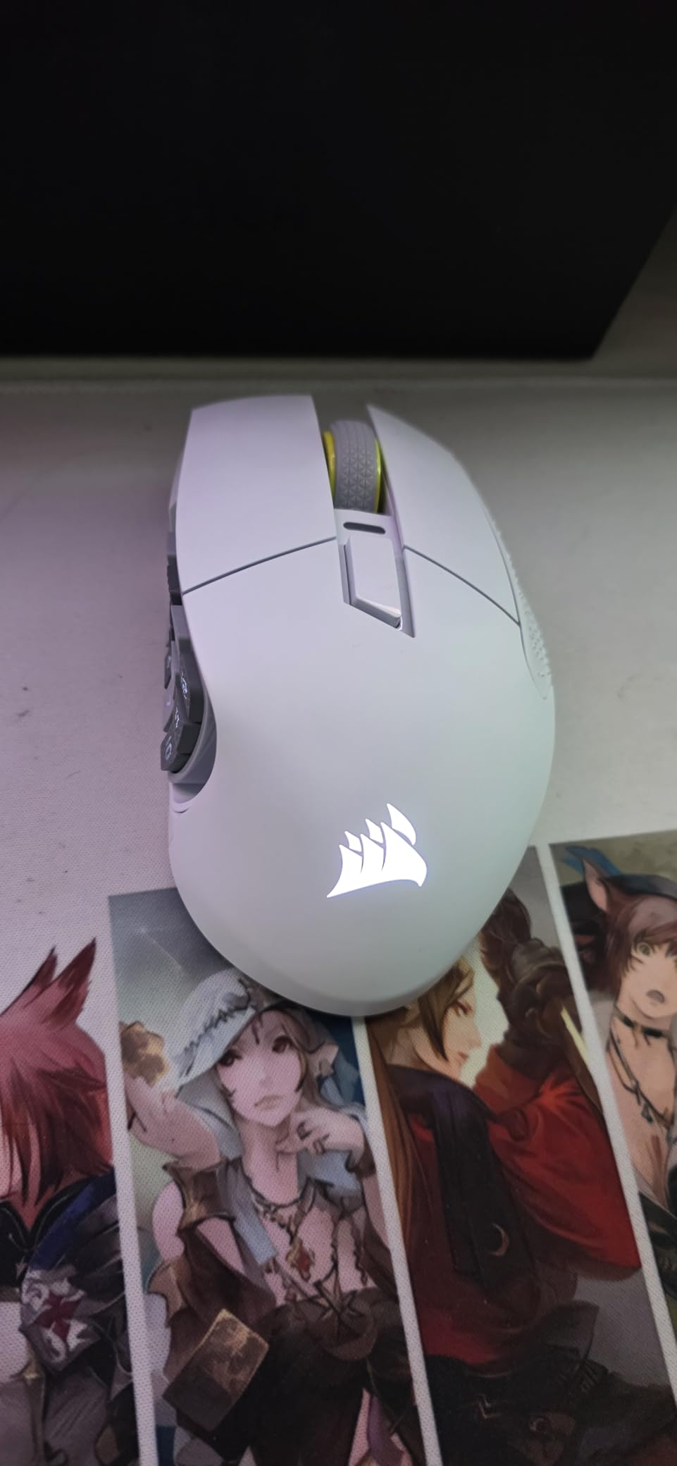 Corsair Scimitar RGB Elite Wired MOBA/MMO Gaming Mouse – 18,000 DPI – 17 Programmable Buttons – iCUE Compatible – PC, Mac, PS5, PS4, Xbox – Black Customer Review Corsair Scimitar RGB Elite Wired MOBA/MMO Gaming Mouse – 18,000 DPI – 17 Programmable Buttons – iCUE Compatible – PC, Mac, PS5, PS4, Xbox – Black - Customer Photo 1