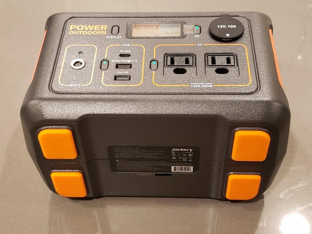 Jackery Portable Power Station Explorer 300, 293Wh Backup Lithium Battery, Solar Generator for Outdoors Camping Travel Hunting Blackout (Solar Panel Optional) - Customer Photo 3