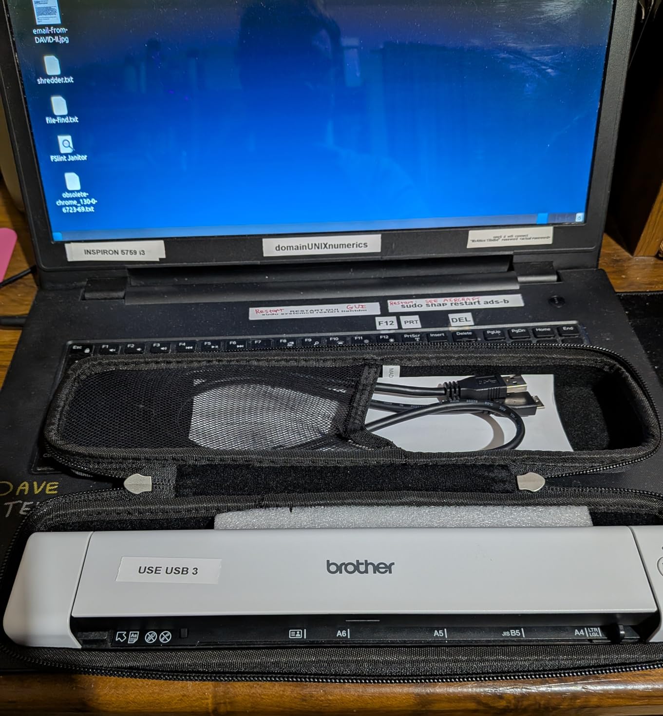 Brother DS-640 Compact Mobile Document Scanner, (Model: DS640) 1.5