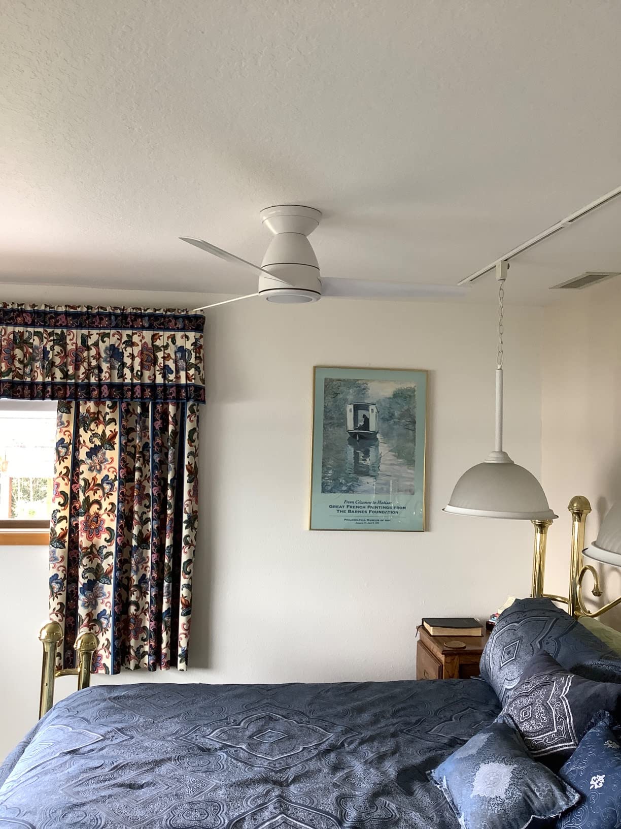 Modern Forms Tip Top Smart Indoor Outdoor 3-Blade Flush Mount Ceiling Fan 52in Brushed Aluminum with 3000K LED Light Kit and Remote works with Alexa and iOS/Android App Customer Review Modern Forms Tip Top Smart Indoor Outdoor 3-Blade Flush Mount Ceiling Fan 52in Brushed Aluminum with 3000K LED Light Kit and Remote works with Alexa and iOS/Android App - Customer Photo 2