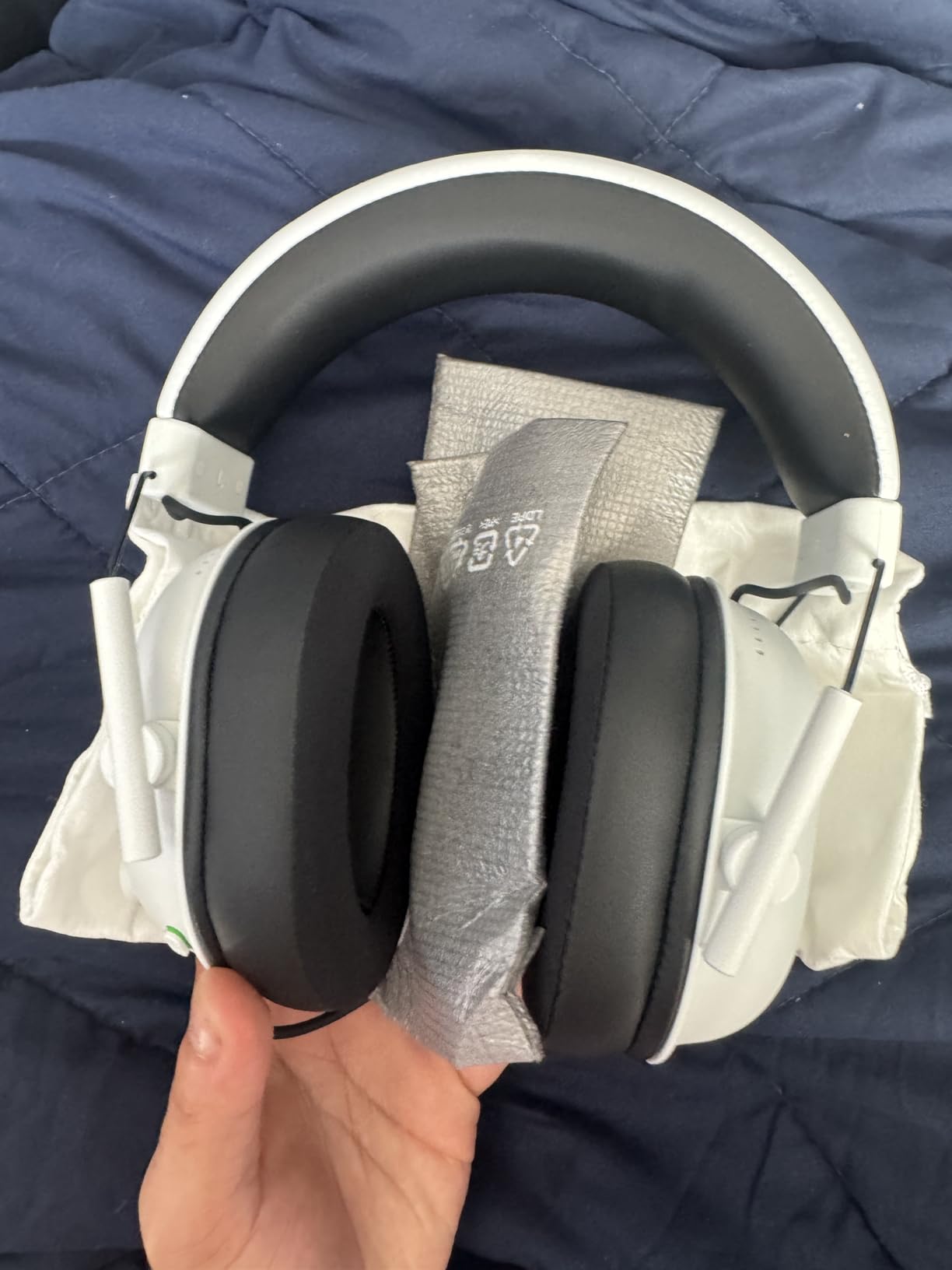Razer BlackShark V2 X Gaming Headset: 7.1 Surround Sound - 50mm Drivers - Memory Foam Cushion - For PC, PS4, PS5, Switch - 3.5mm Audio Jack - Black Customer Review Razer BlackShark V2 X Gaming Headset: 7.1 Surround Sound - 50mm Drivers - Memory Foam Cushion - For PC, PS4, PS5, Switch - 3.5mm Audio Jack - Black - Customer Photo 3