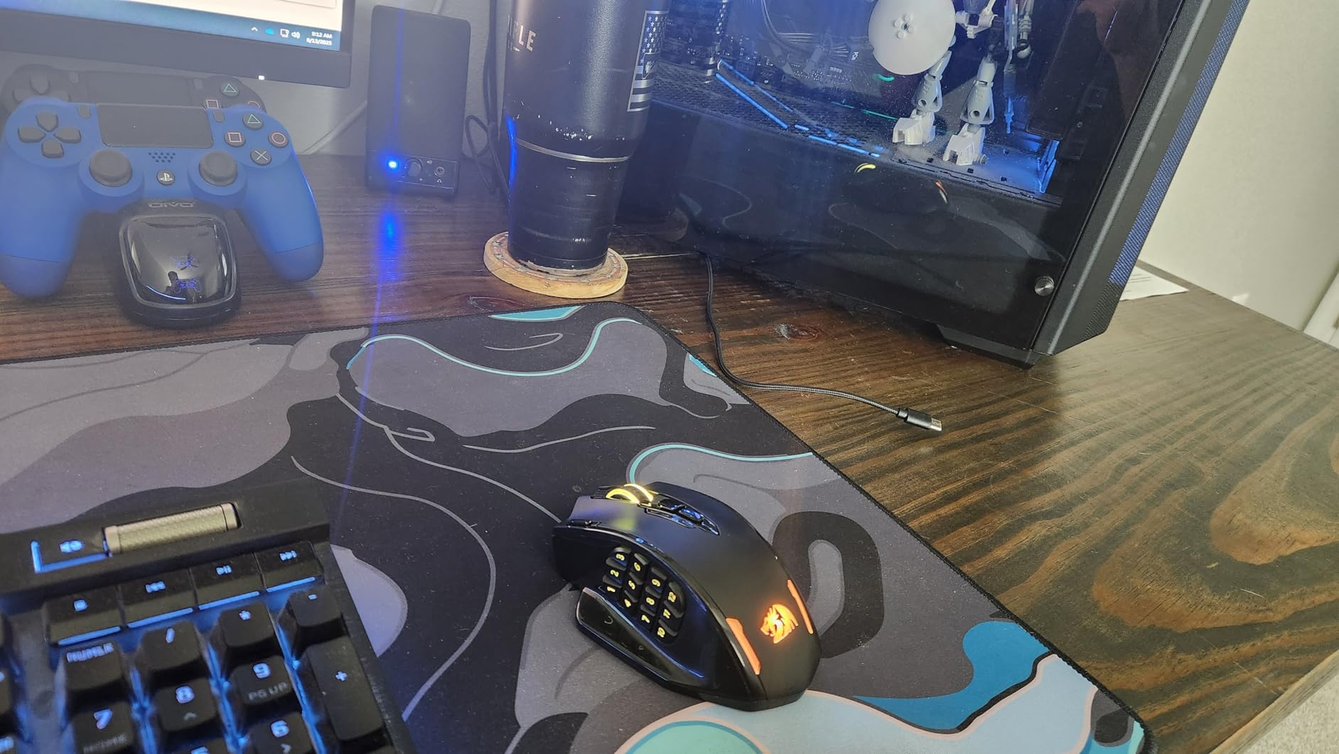Redragon M913 Impact Elite Wireless Gaming Mouse, 16000 DPI Wired/Wireless RGB Mouse with 16 Programmable Buttons, 45 Hr Battery and Pro Optical Sensor, 12 Side Buttons MMO Mouse Customer Review Redragon M913 Impact Elite Wireless Gaming Mouse, 16000 DPI Wired/Wireless RGB Mouse with 16 Programmable Buttons, 45 Hr Battery and Pro Optical Sensor, 12 Side Buttons MMO Mouse - Customer Photo 1