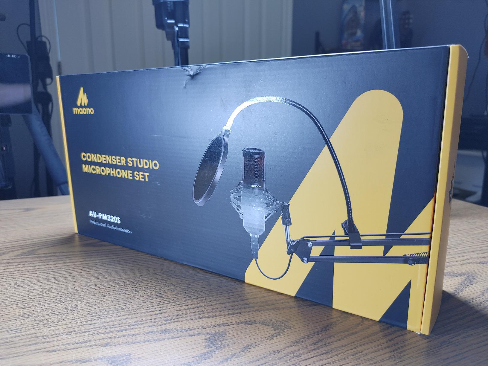 MAONO XLR Condenser Microphone, Professional Cardioid Studio Recording Mic for Streaming, Podcasting, Singing, Voice-Over, Vocal, Home-Studio, YouTube, Skype, Twitch (PM320S) Customer Review MAONO XLR Condenser Microphone, Professional Cardioid Studio Recording Mic for Streaming, Podcasting, Singing, Voice-Over, Vocal, Home-Studio, YouTube, Skype, Twitch (PM320S) - Customer Photo 4