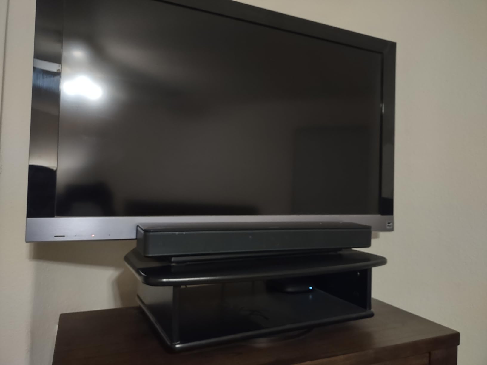 Bose TV Speaker - Soundbar for TV with Bluetooth and HDMI-ARC Connectivity, All-in-One Compact Soundbar, Includes Remote Control, Black Customer Review Bose TV Speaker - Soundbar for TV with Bluetooth and HDMI-ARC Connectivity, All-in-One Compact Soundbar, Includes Remote Control, Black - Customer Photo 1