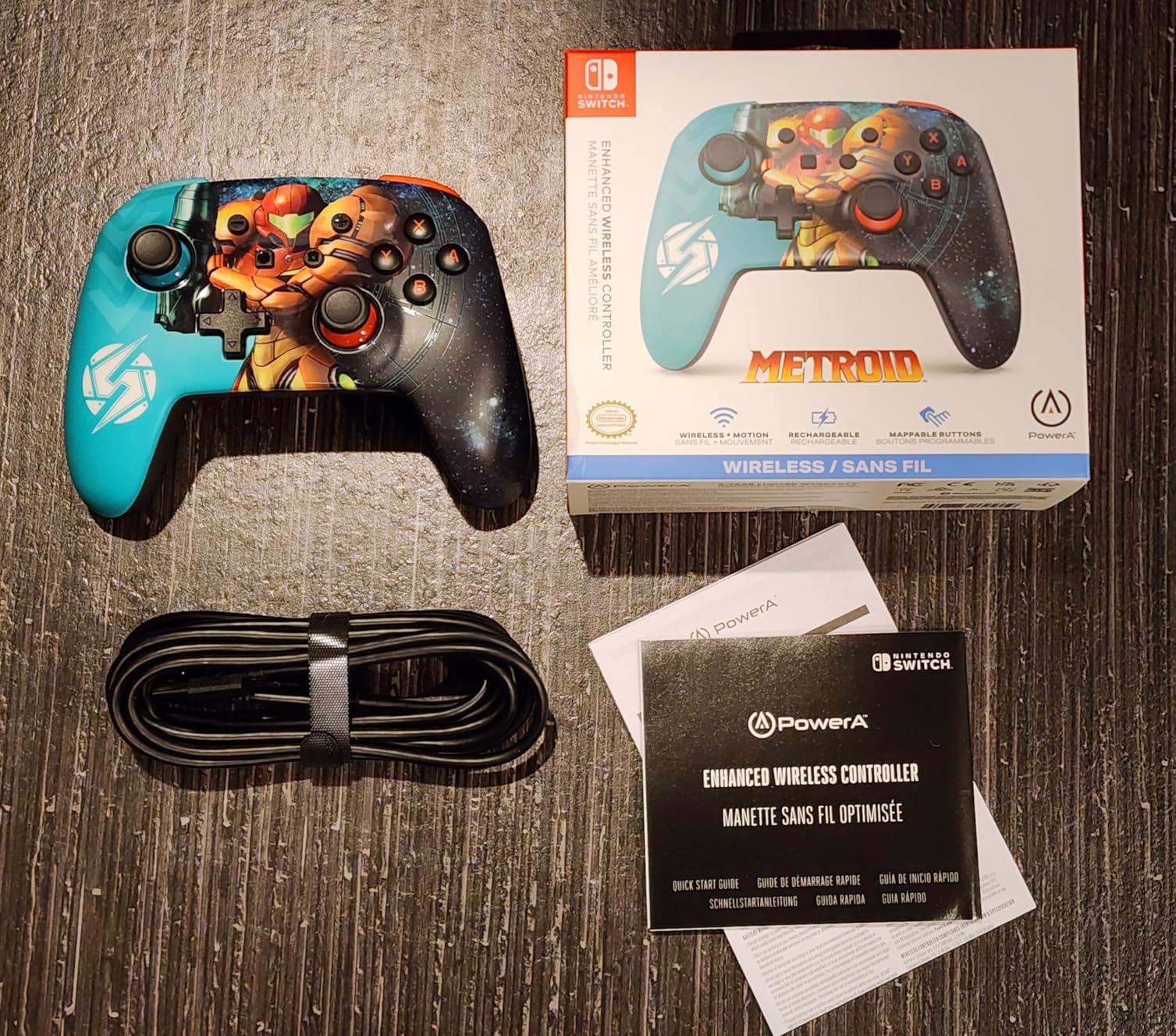 PowerA Enhanced Wireless Controller for Nintendo Switch/Switch 2 / Switch Lite/OLED Model - Black customer photo 1