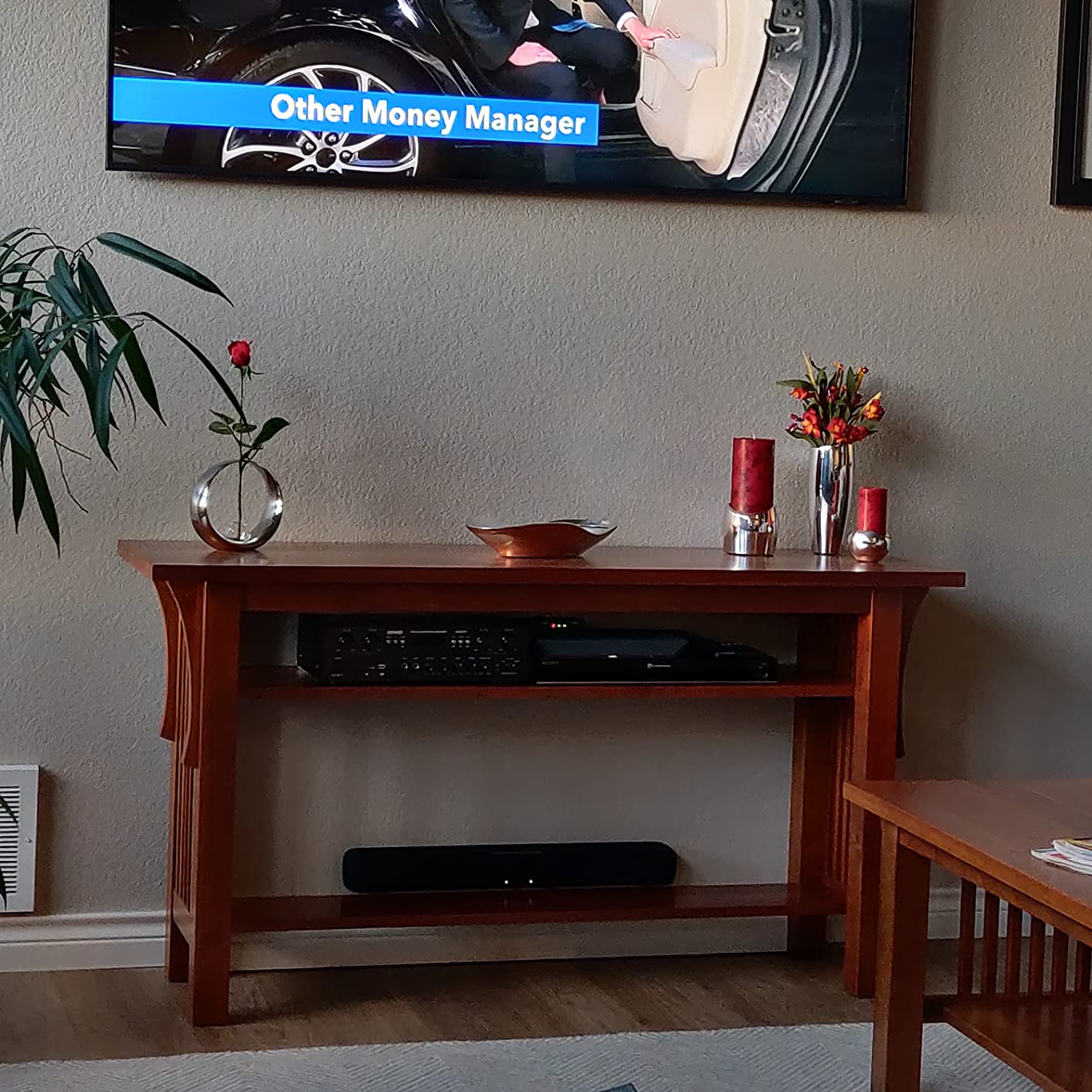 Yamaha Audio SR-C20A Compact Sound Bar with Built-in Subwoofer and Bluetooth, Black - Customer Photo 3