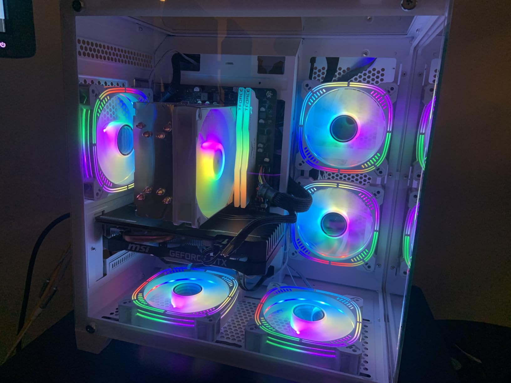 TEAMGROUP T-Force Delta RGB DDR4 16GB (2x8GB) 3600MHz (PC4-28800) CL18 Desktop Gaming Memory Module Ram TF4D416G3600HC18JDC01 - White Customer Review TEAMGROUP T-Force Delta RGB DDR4 16GB (2x8GB) 3600MHz (PC4-28800) CL18 Desktop Gaming Memory Module Ram TF4D416G3600HC18JDC01 - White - Customer Photo 2
