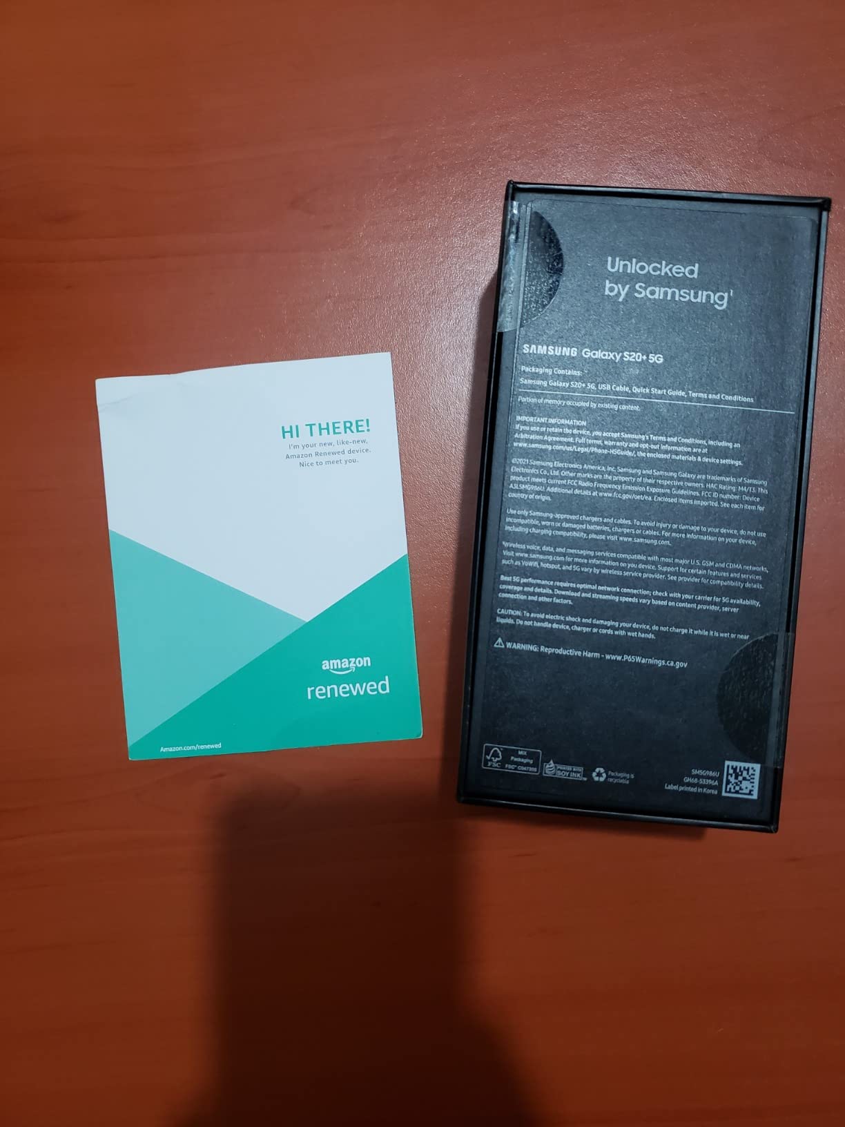Samsung Galaxy S20+ 5G, US Version, 128GB - Unlocked (Renewed) - Customer Photo 2