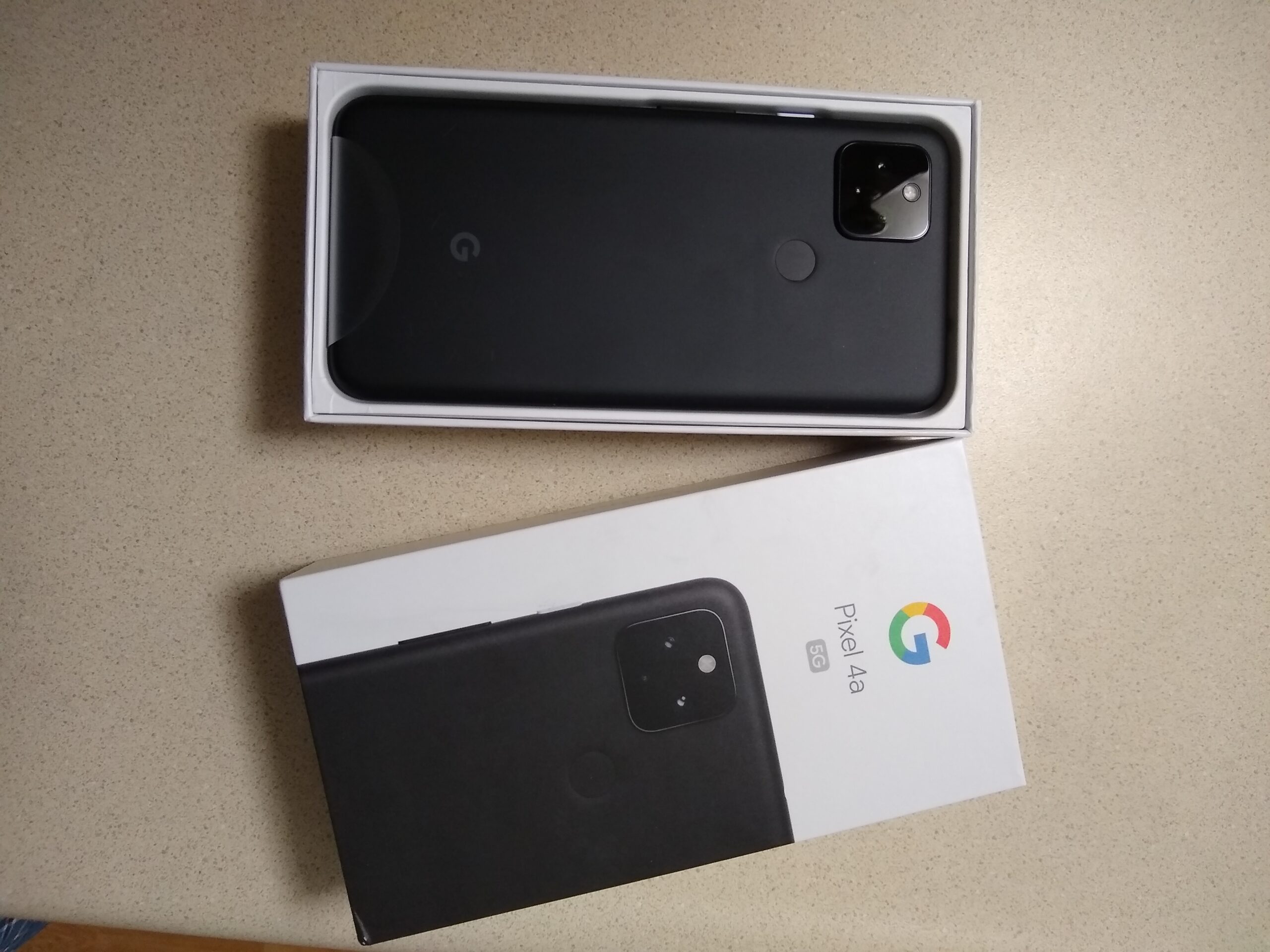 Google Pixel 4a with 5G - Android Phone - New Unlocked Smartphone with Night Sight and Ultrawide Lens - Just Black Customer Review Google Pixel 4a with 5G - Android Phone - New Unlocked Smartphone with Night Sight and Ultrawide Lens - Just Black - Customer Photo 3