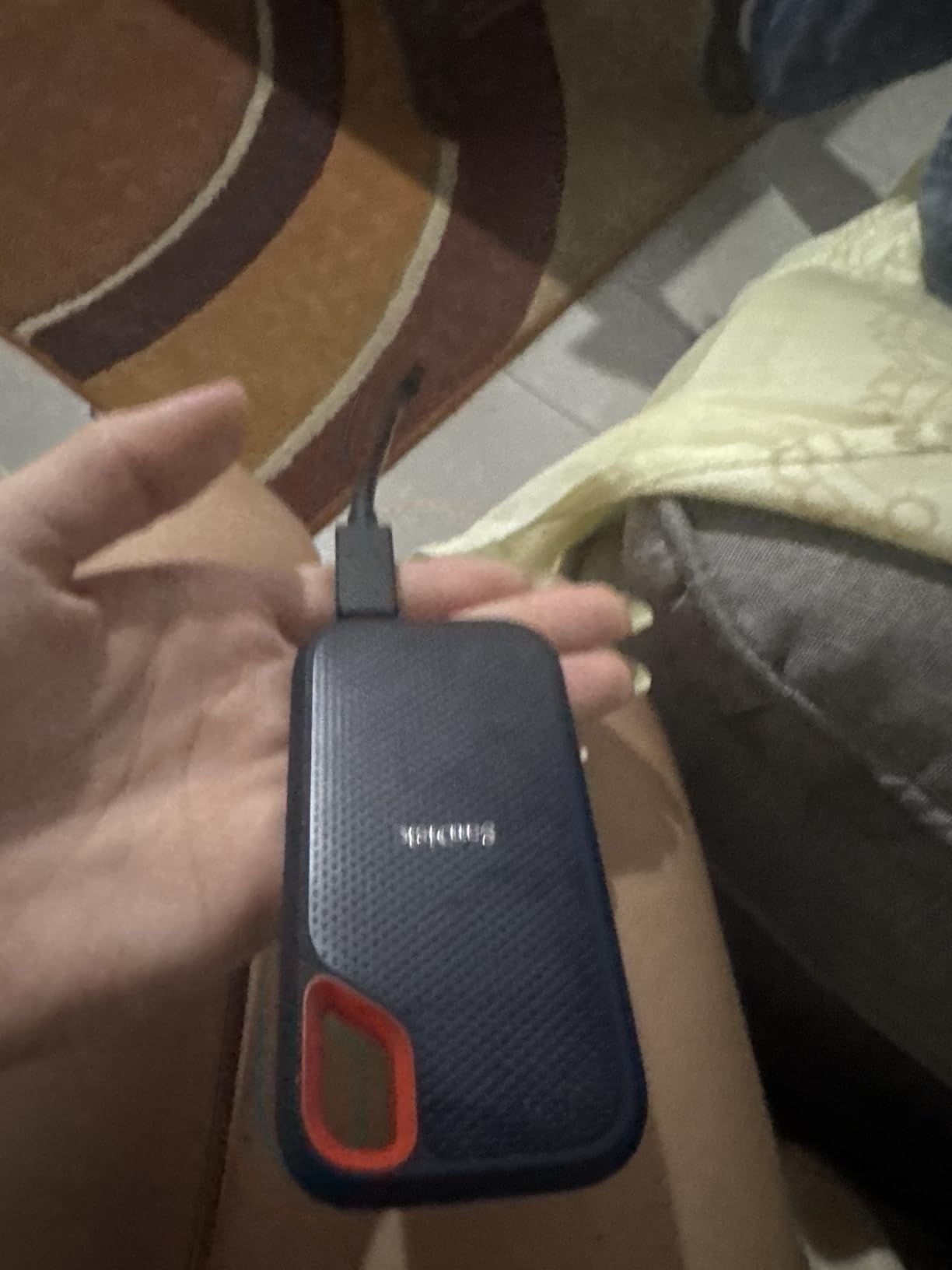 SanDisk 2TB Extreme Portable SSD - Up to 1050MB/s, USB-C, USB 3.2 Gen 2, IP65 Water and Dust Resistance, Updated Firmware - External Solid State Drive - SDSSDE61-2T00-G25 - Customer Photo 1