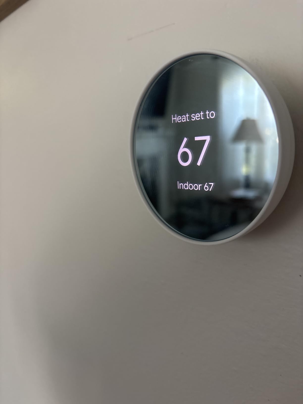 Google Nest Thermostat - Smart Thermostat for Home - Programmable Wifi Thermostat - Snow Customer Review Google Nest Thermostat - Smart Thermostat for Home - Programmable Wifi Thermostat - Snow - Customer Photo 2