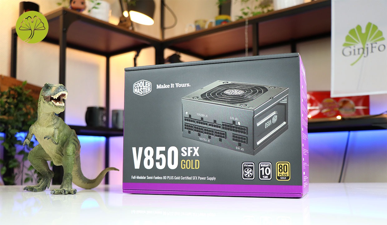 Cooler Master V850 SFX Gold ITX SFF Modular Power Supply, 850W 80Plus Gold, ATX 3.1 | 90° | PCIe 5.1, Designed Ready Nvidia RTX 5080 | AMD RX 9070 XT, Customized Cable, 100mm|3.9