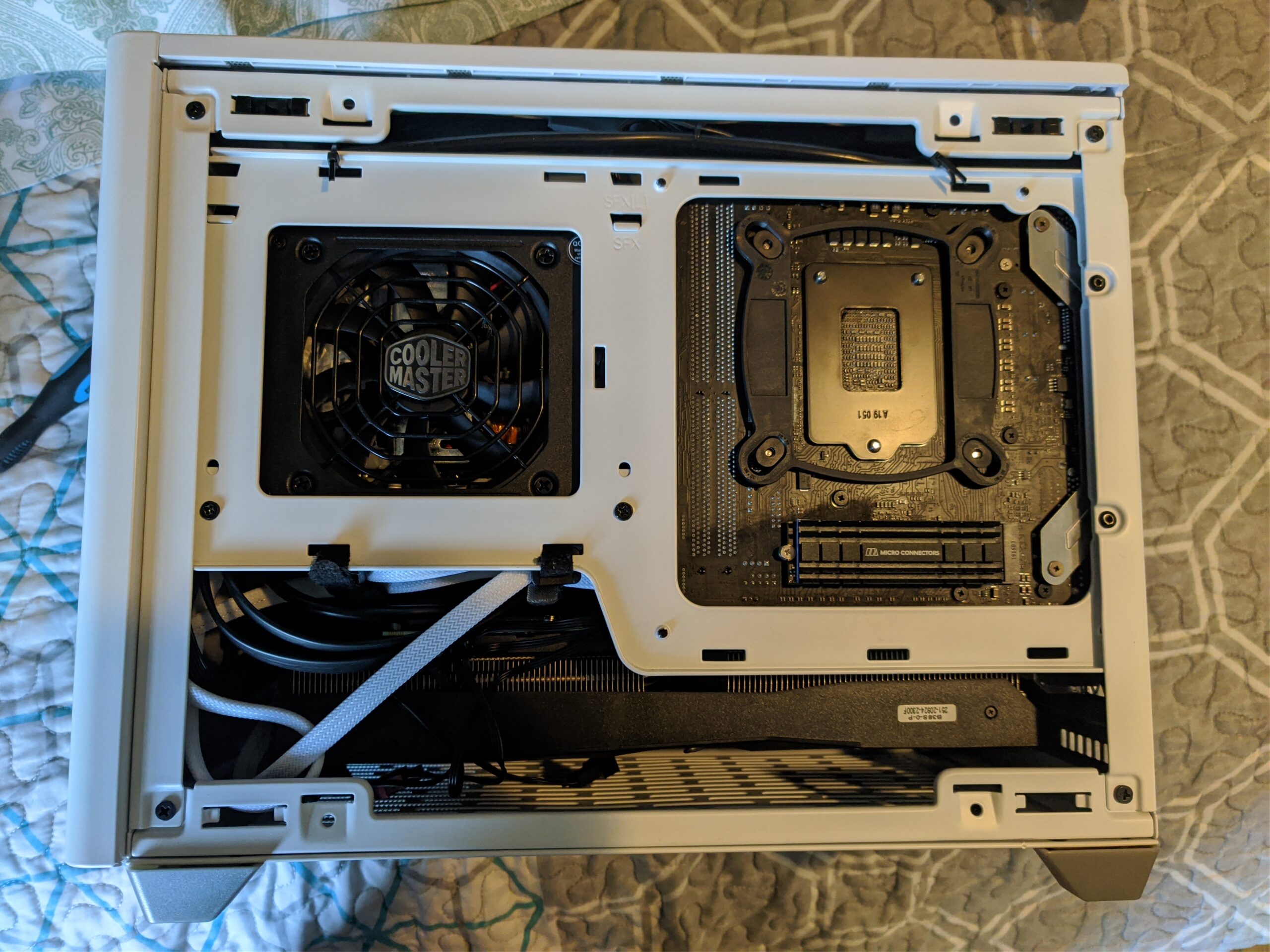 Cooler Master V750 SFX Gold ITX SFF Modular Power Supply, 750W 80Plus Gold, ATX 3.1 | 90° | PCIe 5.1, Designed Ready Nvidia RTX 5070 Ti | AMD RX 9070 XT, Customized Cable, 100mm|3.9