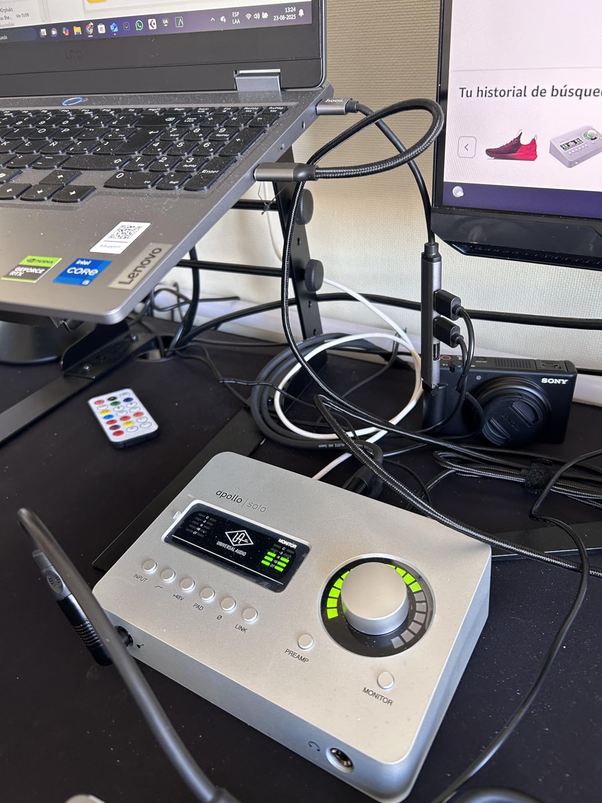 Universal Audio Apollo Solo USB Heritage Edition Customer Review Universal Audio Apollo Solo USB Heritage Edition - Customer Photo 2
