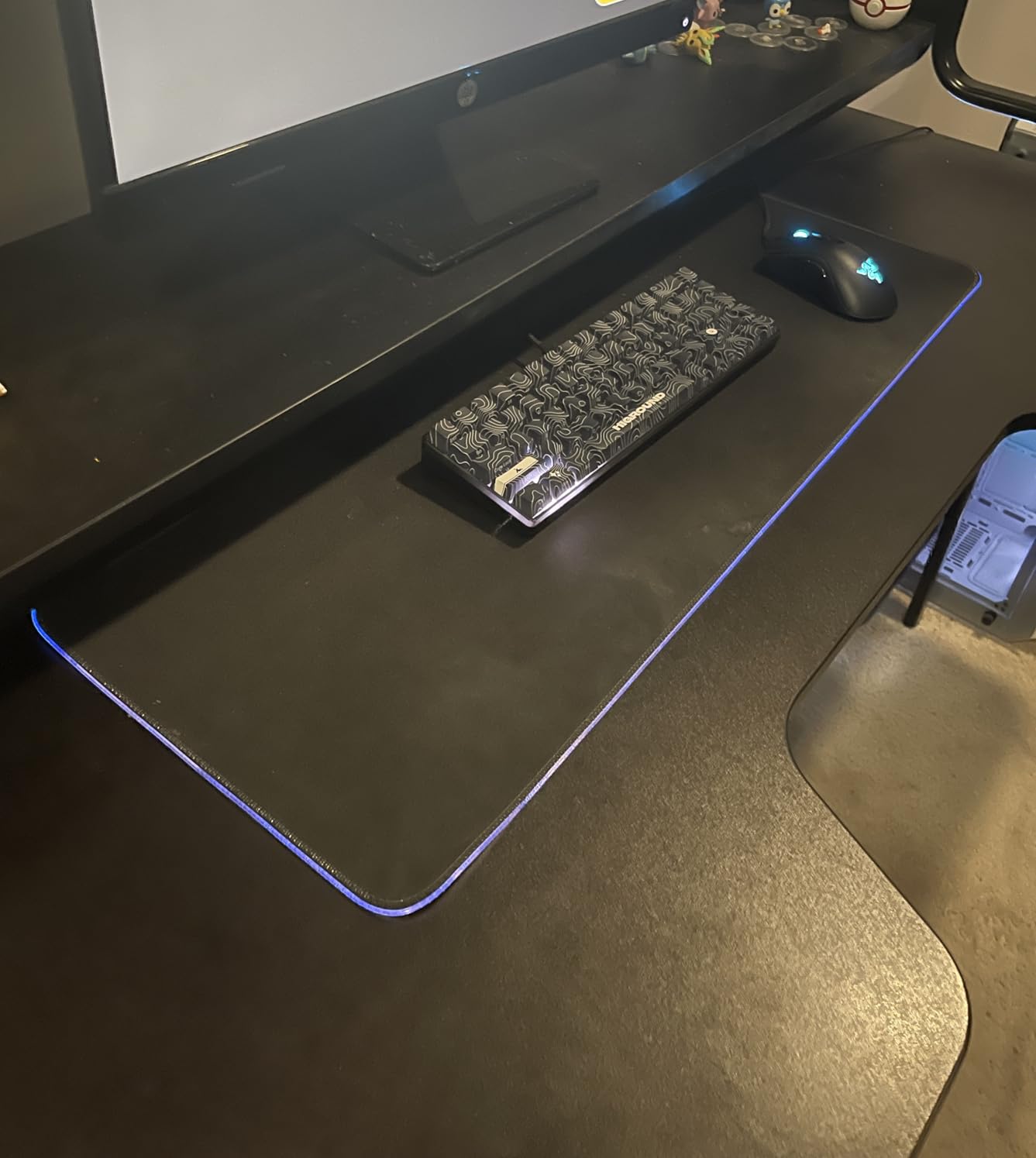 RGB Mousepad Led Mouse Pad, Large Mouse Pad,Led and Big Mouse mat - Customer Photo 3