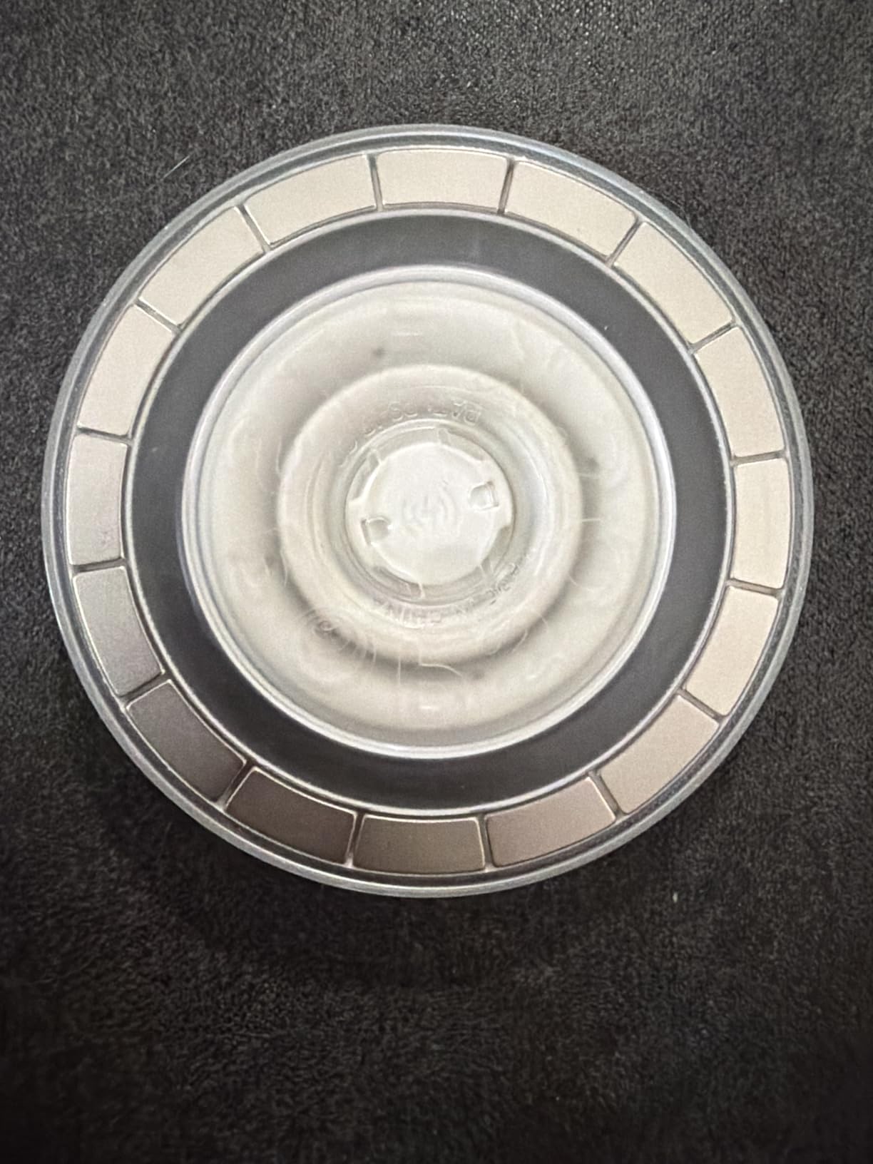 PopSockets Phone Grip with Expanding Kickstand, Adhesive Grip - Clear Customer Review PopSockets Phone Grip with Expanding Kickstand, Adhesive Grip - Clear - Customer Photo 1