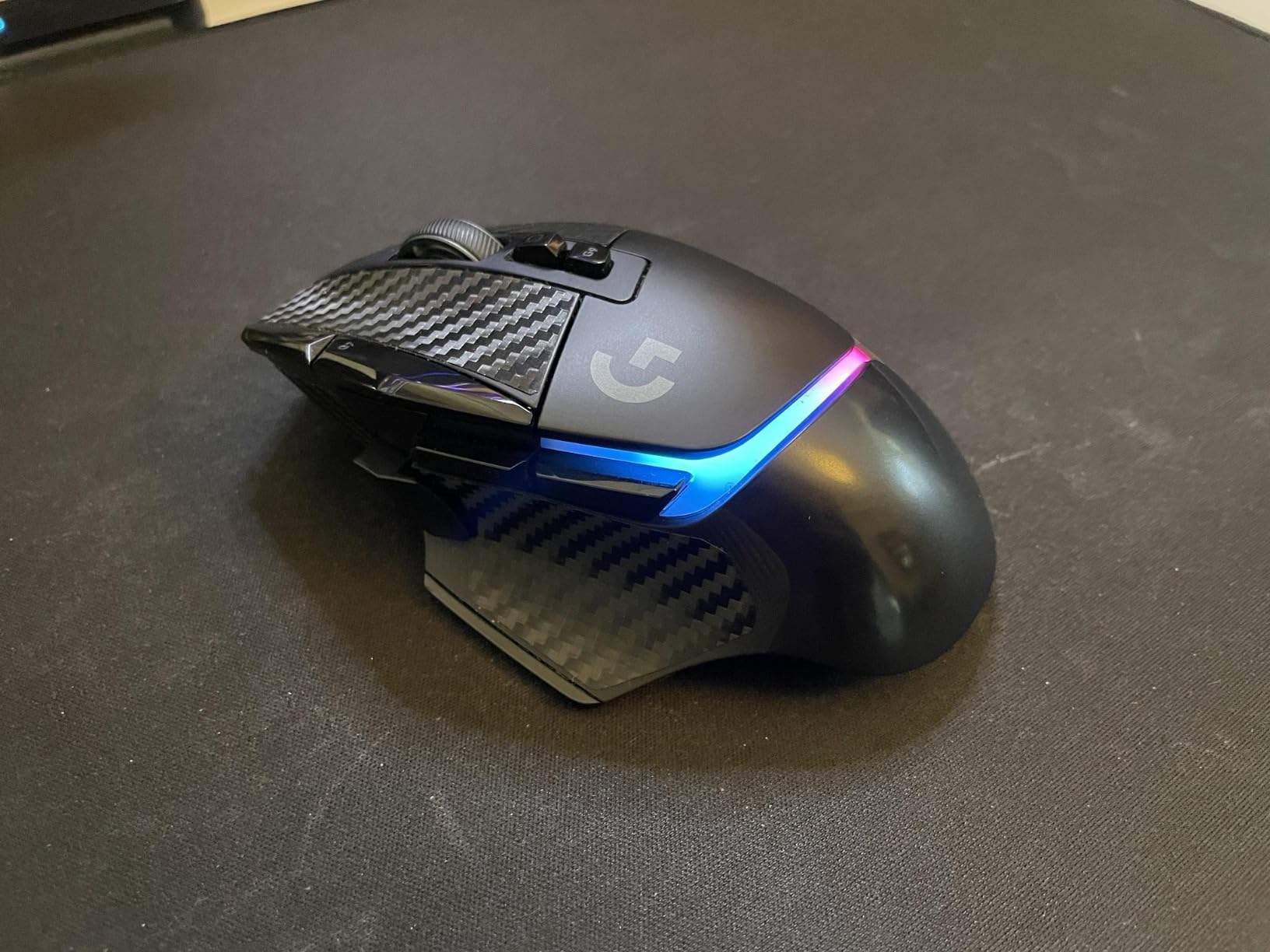 Logitech G502 X Plus Wireless Gaming Mouse - LIGHTSPEED Optical, LIGHTFORCE Switches, LIGHTSYNC RGB, HERO 25K Sensor for PC/Mac - Black Customer Review Logitech G502 X Plus Wireless Gaming Mouse - LIGHTSPEED Optical, LIGHTFORCE Switches, LIGHTSYNC RGB, HERO 25K Sensor for PC/Mac - Black - Customer Photo 1