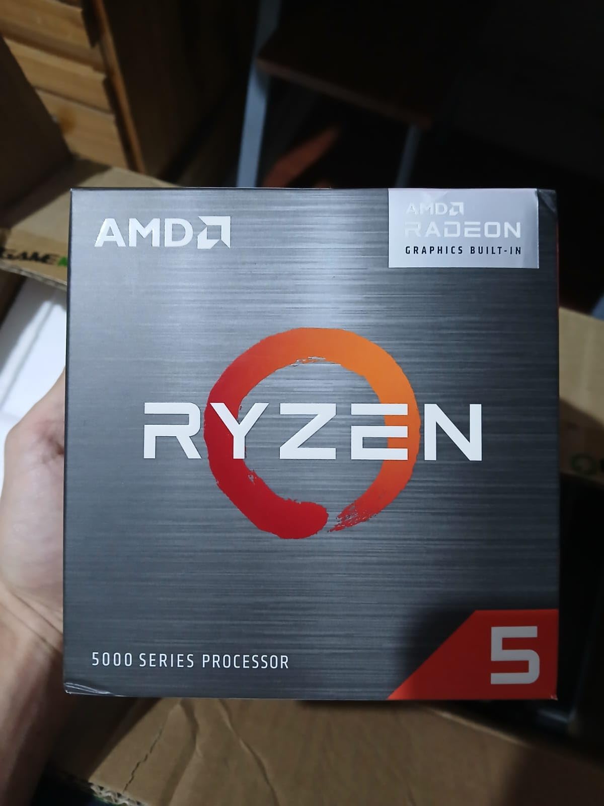AMD Ryzen™ 5 5600G 6-Core 12-Thread Desktop Processor with Radeon™ Graphics Customer Review AMD Ryzen™ 5 5600G 6-Core 12-Thread Desktop Processor with Radeon™ Graphics - Customer Photo 2