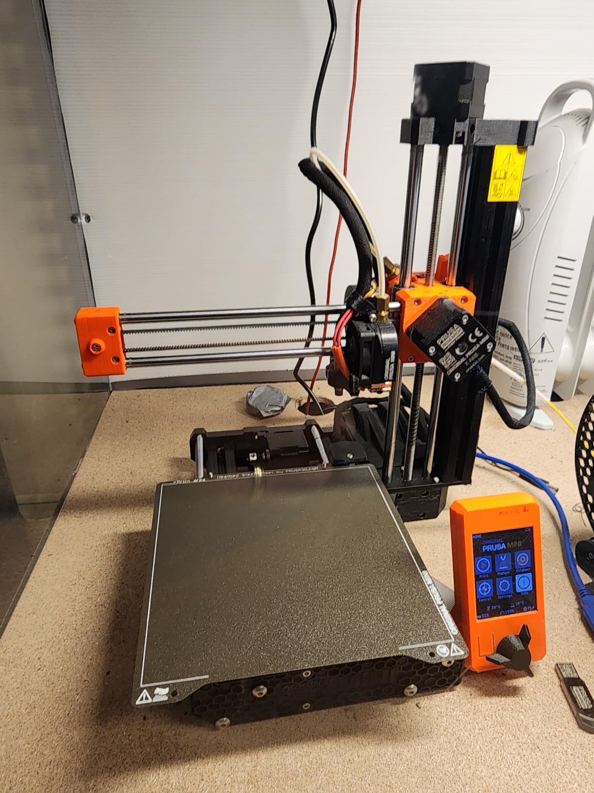 Original Prusa MINI+ Beginner-Friendly 3D Printer DYI Kit, Filament Sensor Included, Fun to Assemble, Removable Print Sheets, Filament Sample Included, Print Size 7×7×7 in. - Customer Photo 2