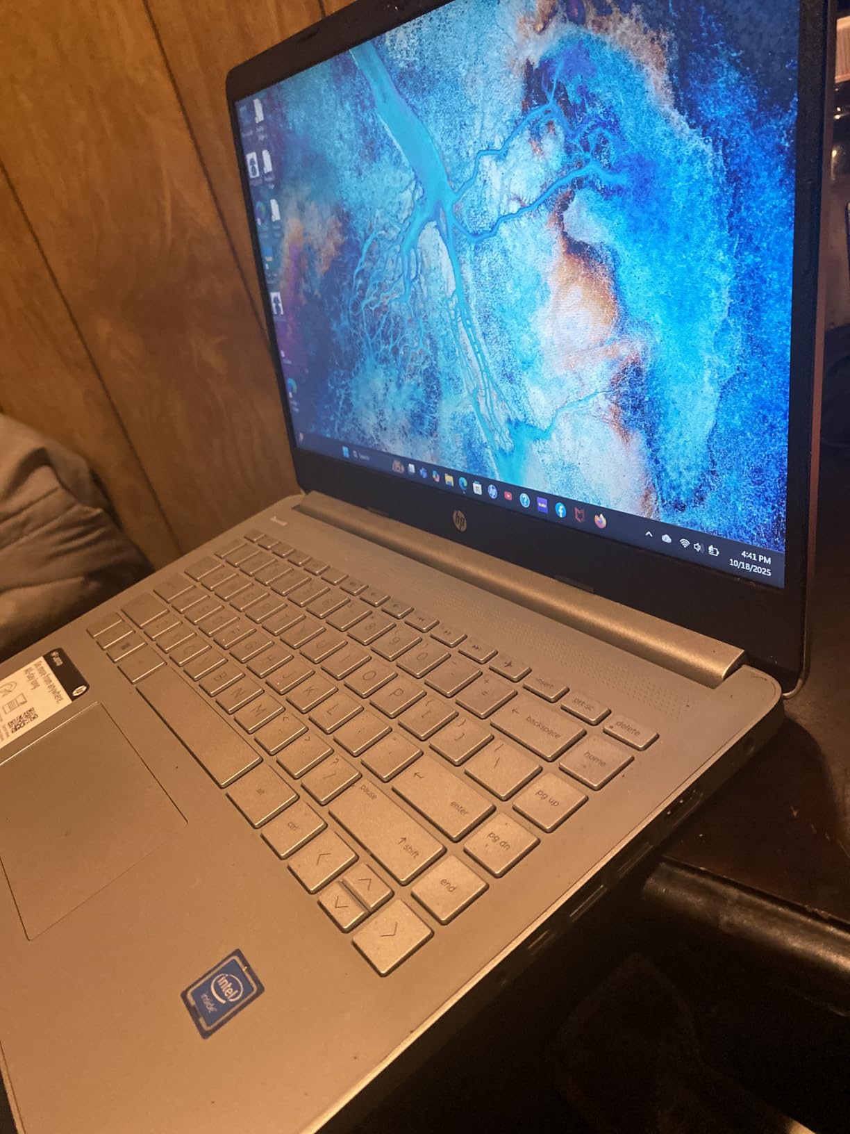 HP 14 Laptop, Intel Celeron N4020, 4 GB RAM, 64 GB Storage, 14-inch Micro-edge HD Display, Windows 11 Home, Thin & Portable, 4K Graphics, One Year of Microsoft 365 (14-dq0040nr, Snowflake White) Customer Review HP 14 Laptop, Intel Celeron N4020, 4 GB RAM, 64 GB Storage, 14-inch Micro-edge HD Display, Windows 11 Home, Thin & Portable, 4K Graphics, One Year of Microsoft 365 (14-dq0040nr, Snowflake White) - Customer Photo 2