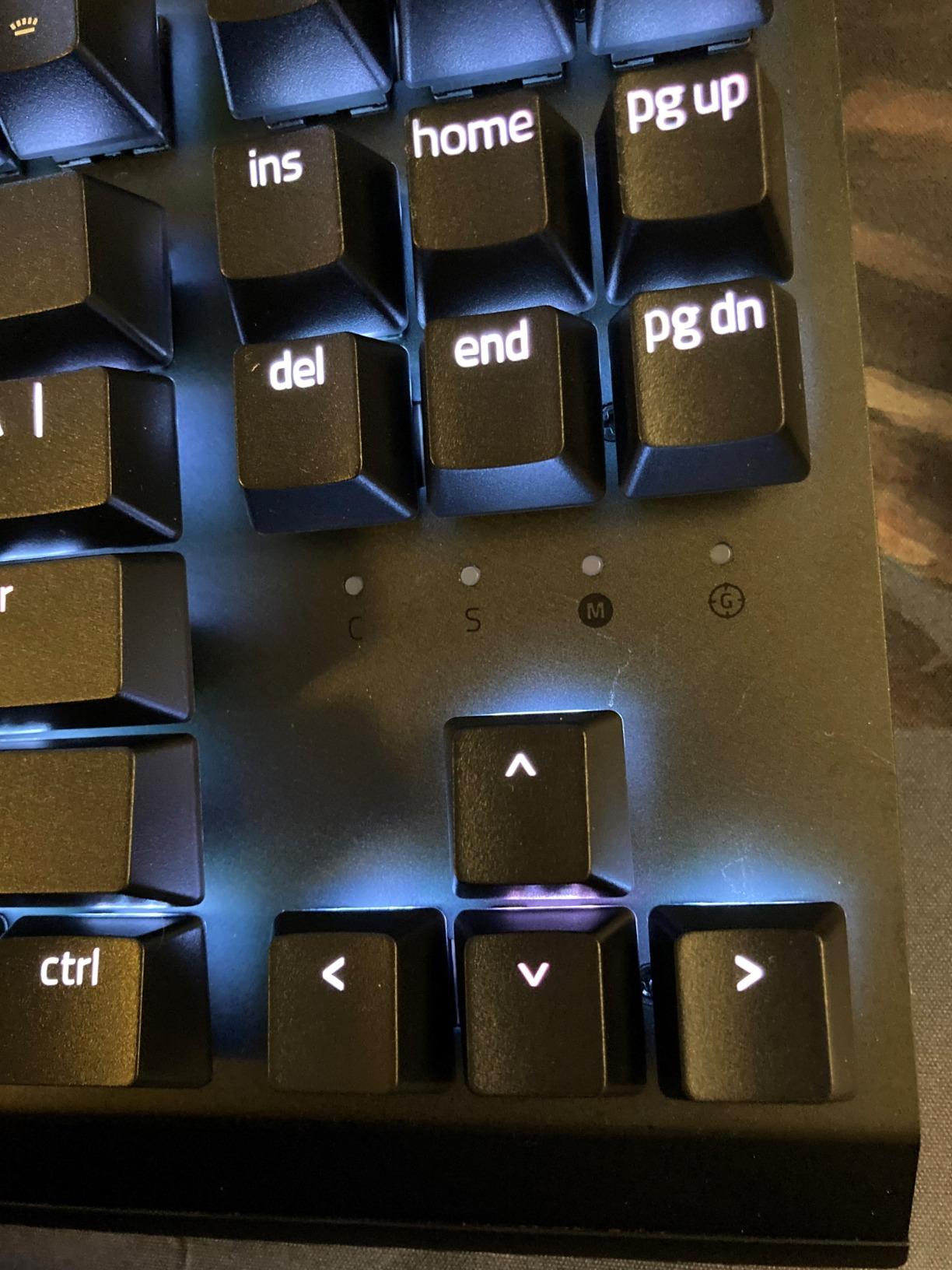 Razer BlackWidow V3 TKL Mechanical Gaming Keyboard: Yellow Mechanical Switches Linear & Silent - Chroma RGB - Compact Form Factor - Programmable Macros Snap Tap customer photo 2