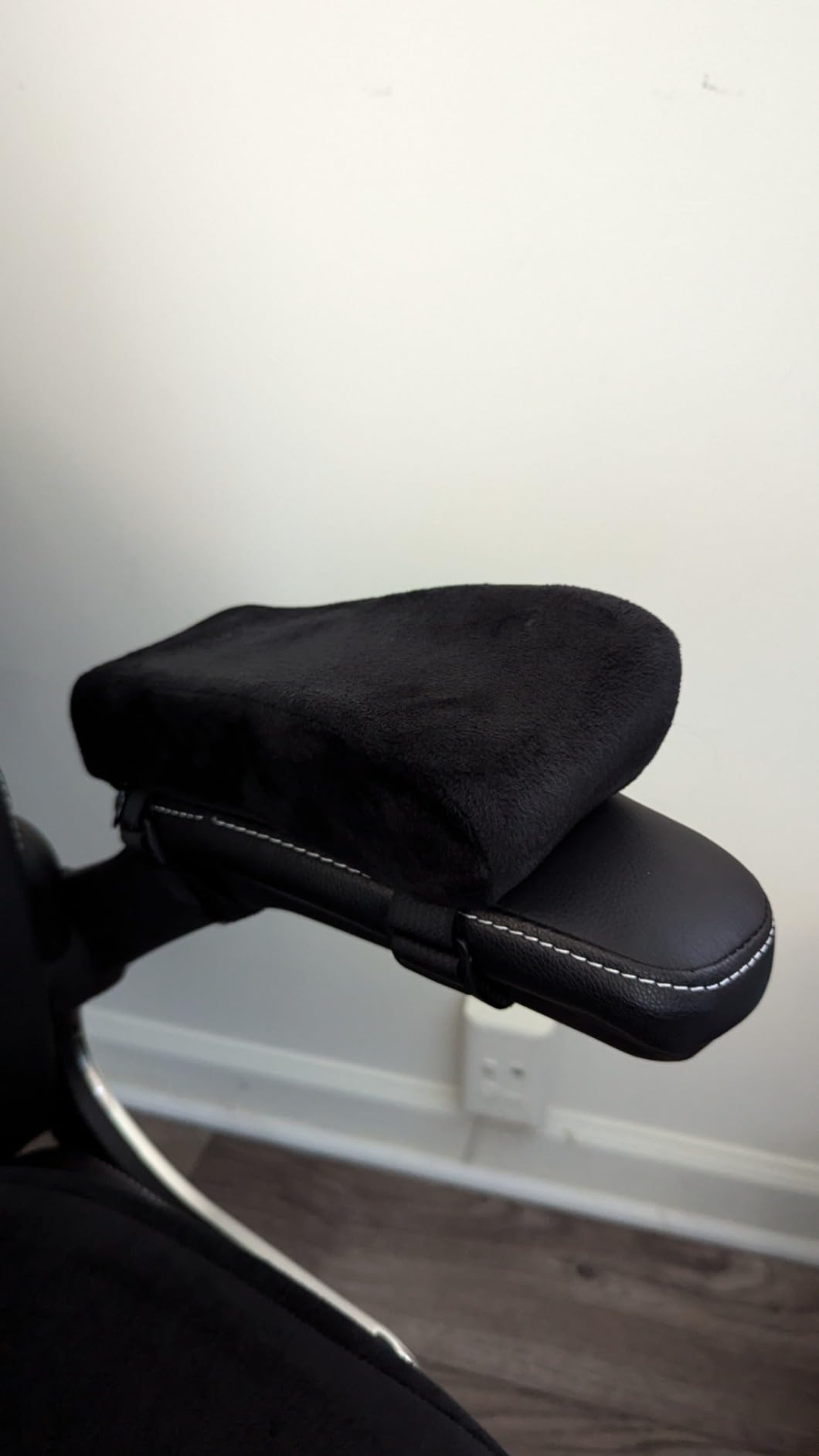 Chair Armrest Cooling Gel Cushions Elbow Pillow Pressure Relief Office Chair Gaming Chair armrest with Memory Foam armrest Pads 2-Piece Set of Chair - Customer Photo 4