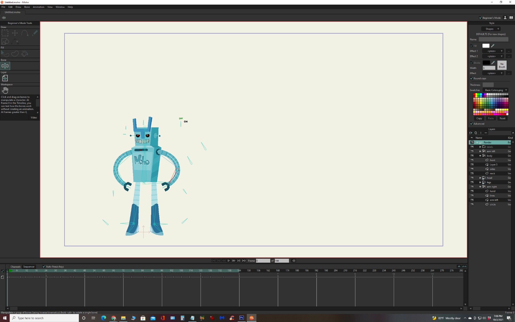 Moho Debut 13.5 | Create your own cartoons and animations in minutes | Software for PC and Mac OS - Customer Photo 1