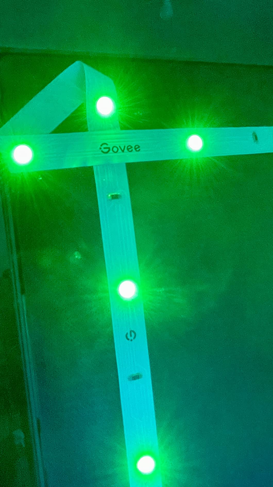 Govee RGBIC LED Strip Lights, Smart LED Lights for Bedroom, Bluetooth LED Lights APP Control, DIY Multiple Colors on One Line, Color Changing LED Strip Lighting Music Sync, Home Decor, 16.4ft - Customer Photo 4