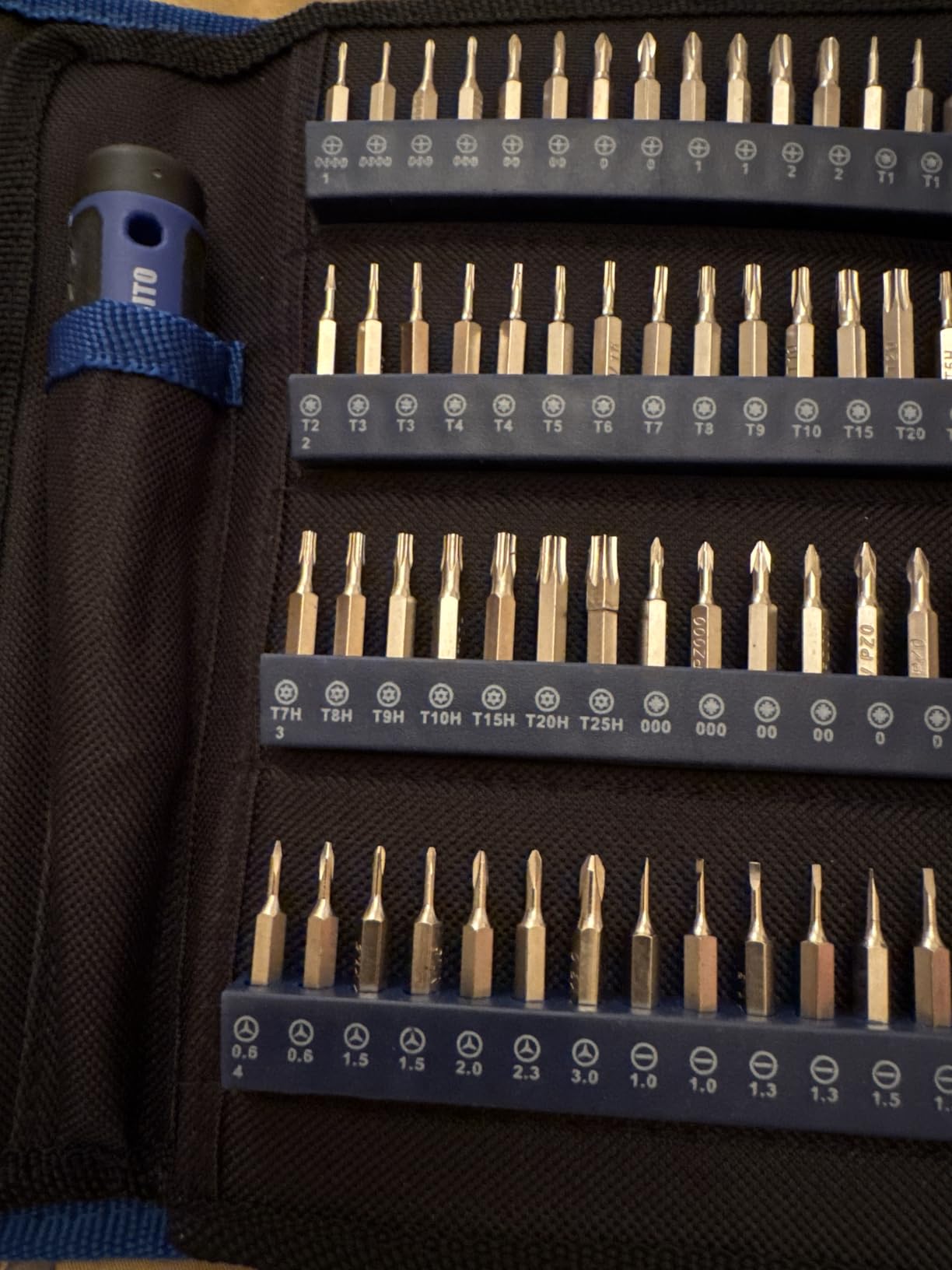 STREBITO Precision Screwdriver Set 191-Piece Multi-Bit Screwdriver 1/4 Inch Nut Driver Home Improvement Tool Electronic Repair Kit for Computer, iPhone, Laptop, PC, Cell Phone, PS4, Xbox, Nintendo Customer Review STREBITO Precision Screwdriver Set 191-Piece Multi-Bit Screwdriver 1/4 Inch Nut Driver Home Improvement Tool Electronic Repair Kit for Computer, iPhone, Laptop, PC, Cell Phone, PS4, Xbox, Nintendo - Customer Photo 1