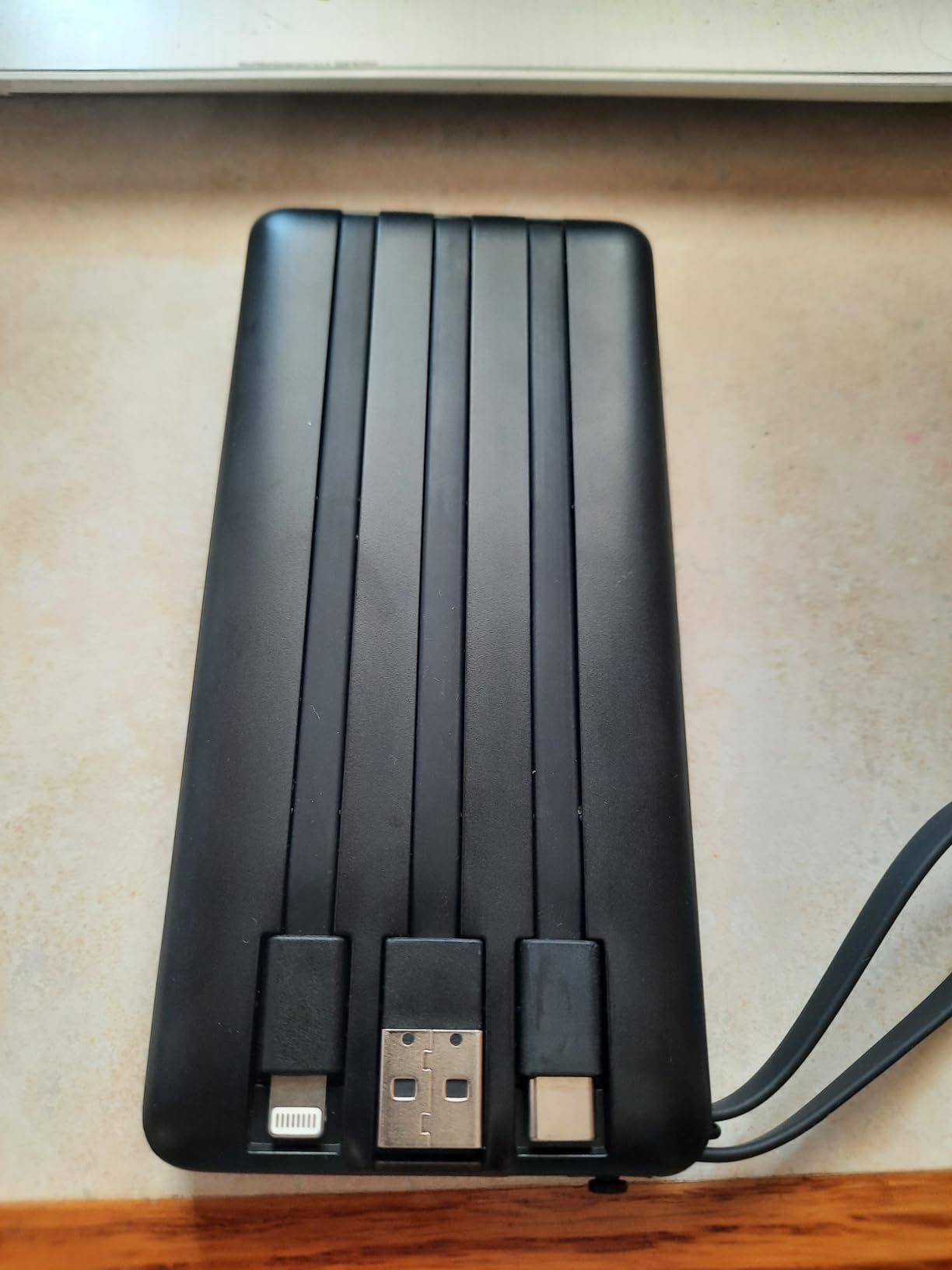 VEEKTOMX Portable Charger Built-in Cables, 20000mAh Power Bank for iPhone, Fast Charge USB C Battery Pack Travel Essentials Powerbank Compatible with iPhone 17/16/15/14, Samsung S25/24, Android, etc - Customer Photo 5